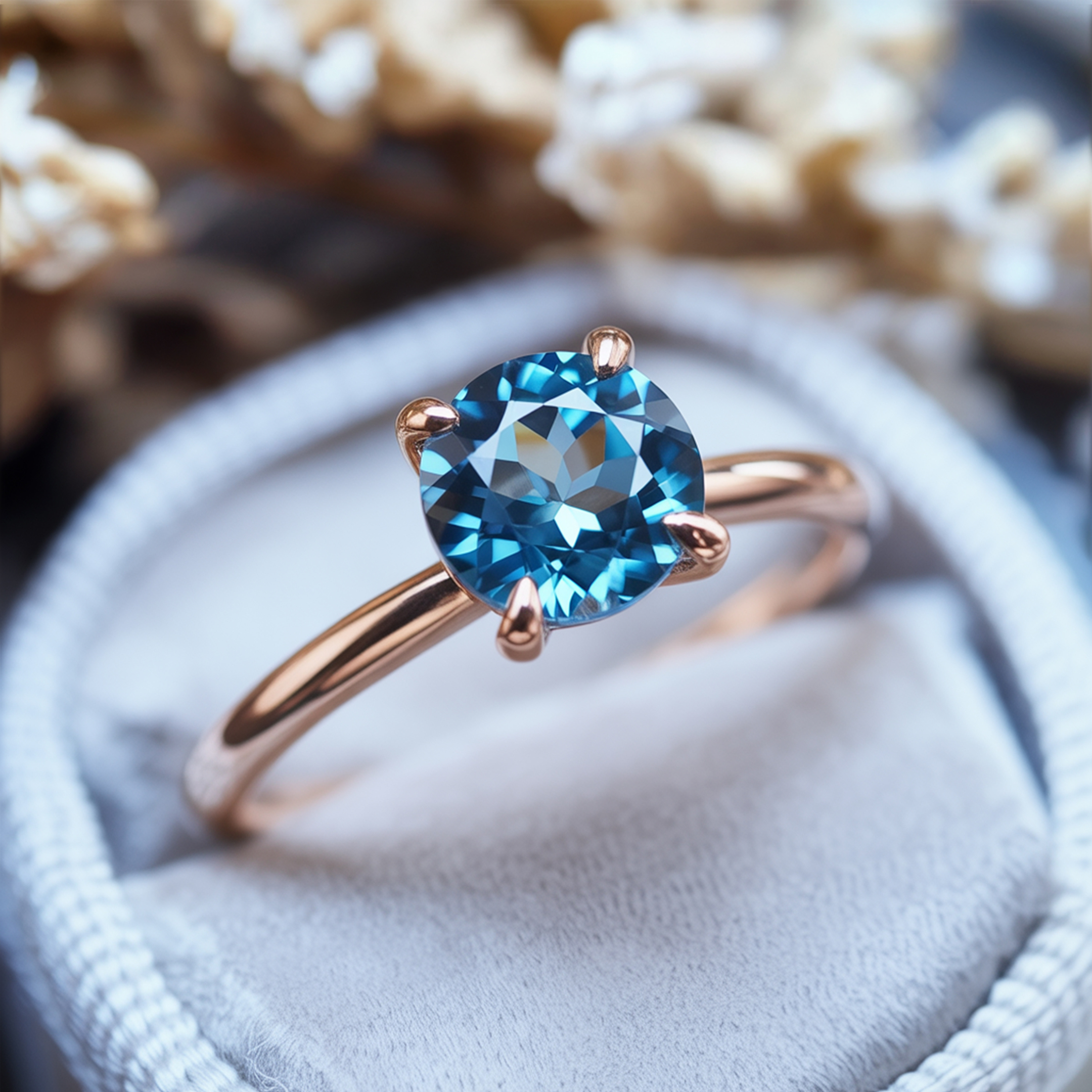 The Bethany - Solitaire Moissanite Ring