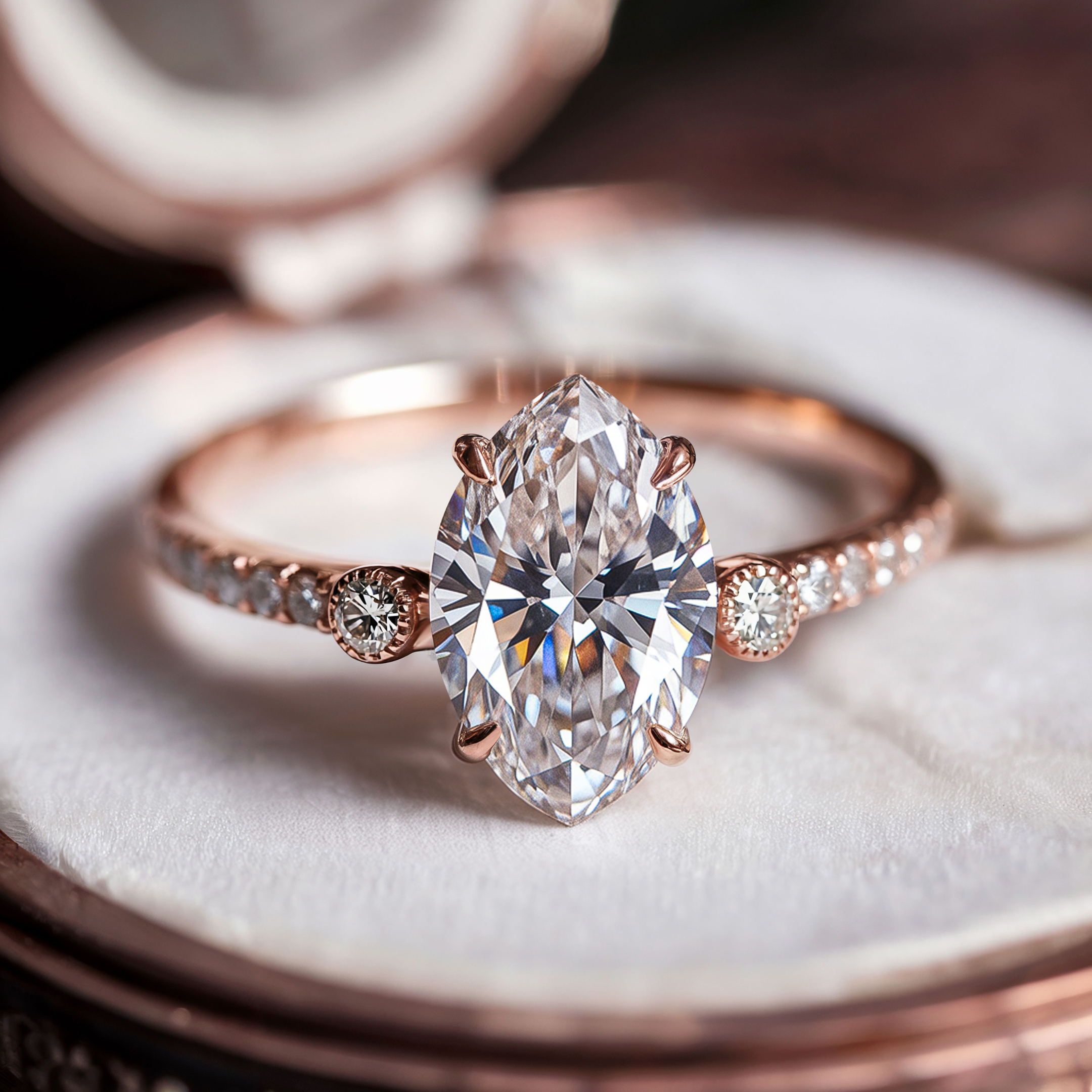 The Luna - Marquise Cut