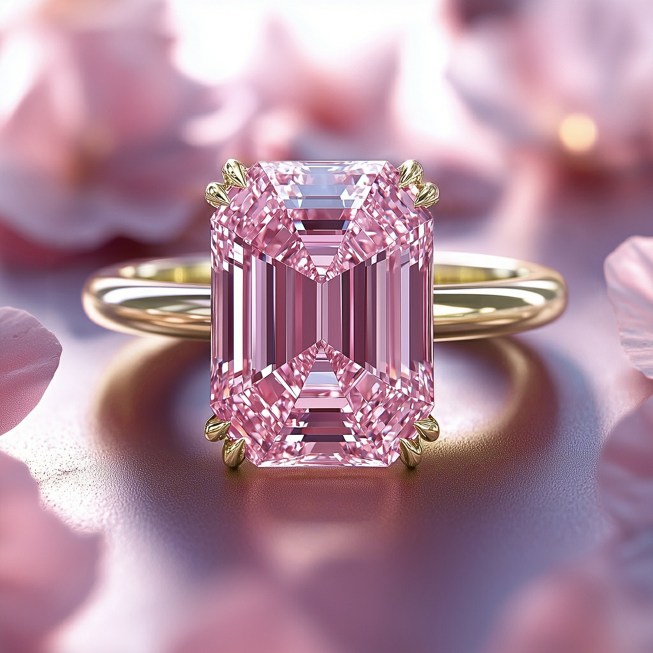 De Camilla - Solitaire Moissanite Ring