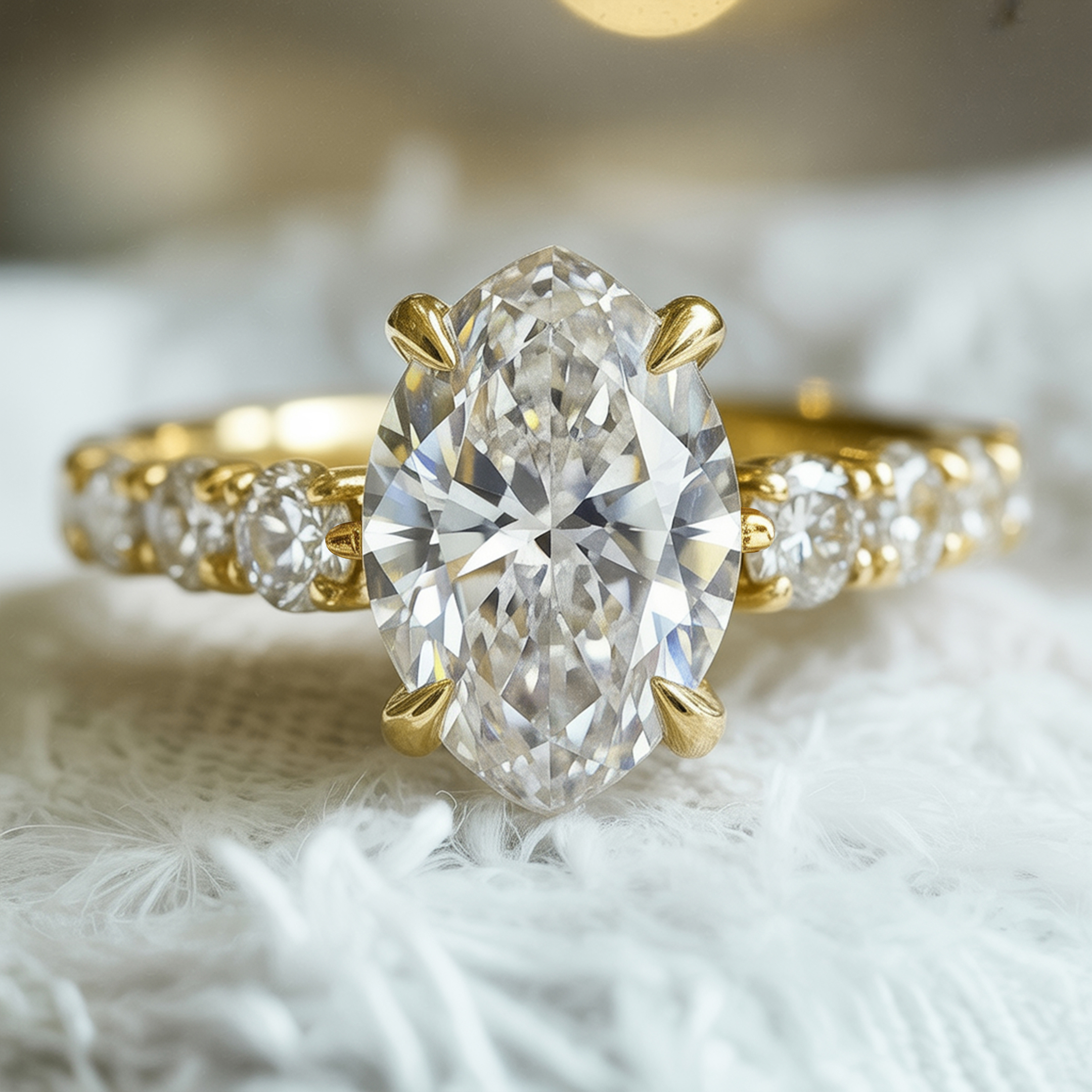 The Celestine - Marquise Cut