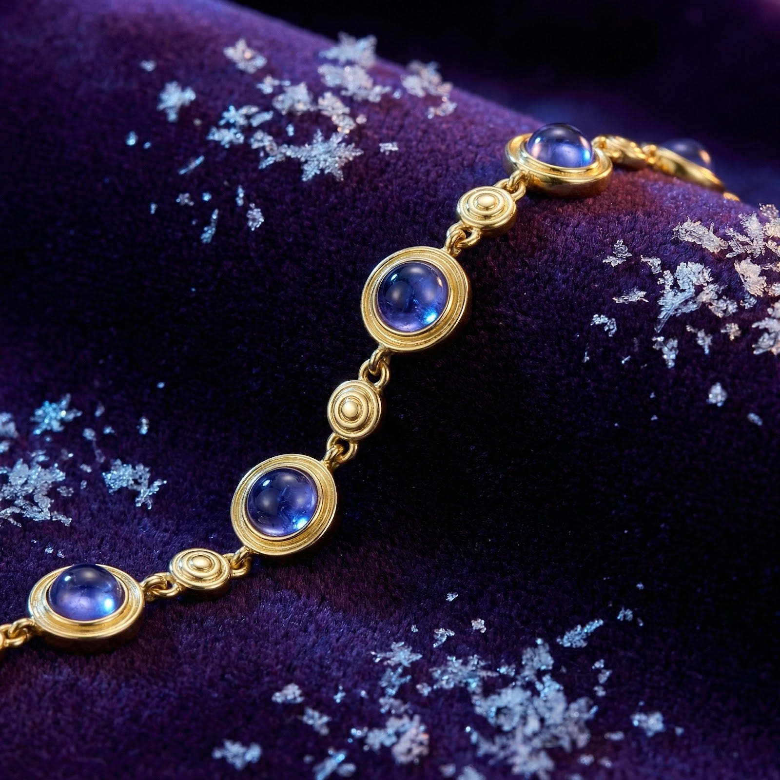 The Verielle Station Bracelet - 18K Gold Vermeil
