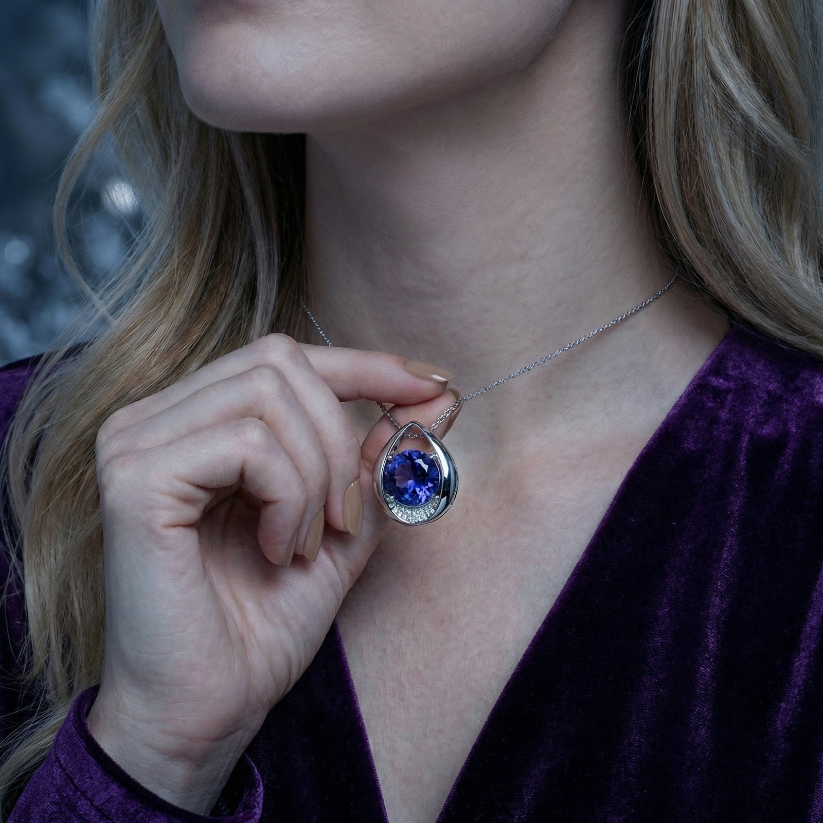 The Elenara Teardrop - S925 Sterling Silver