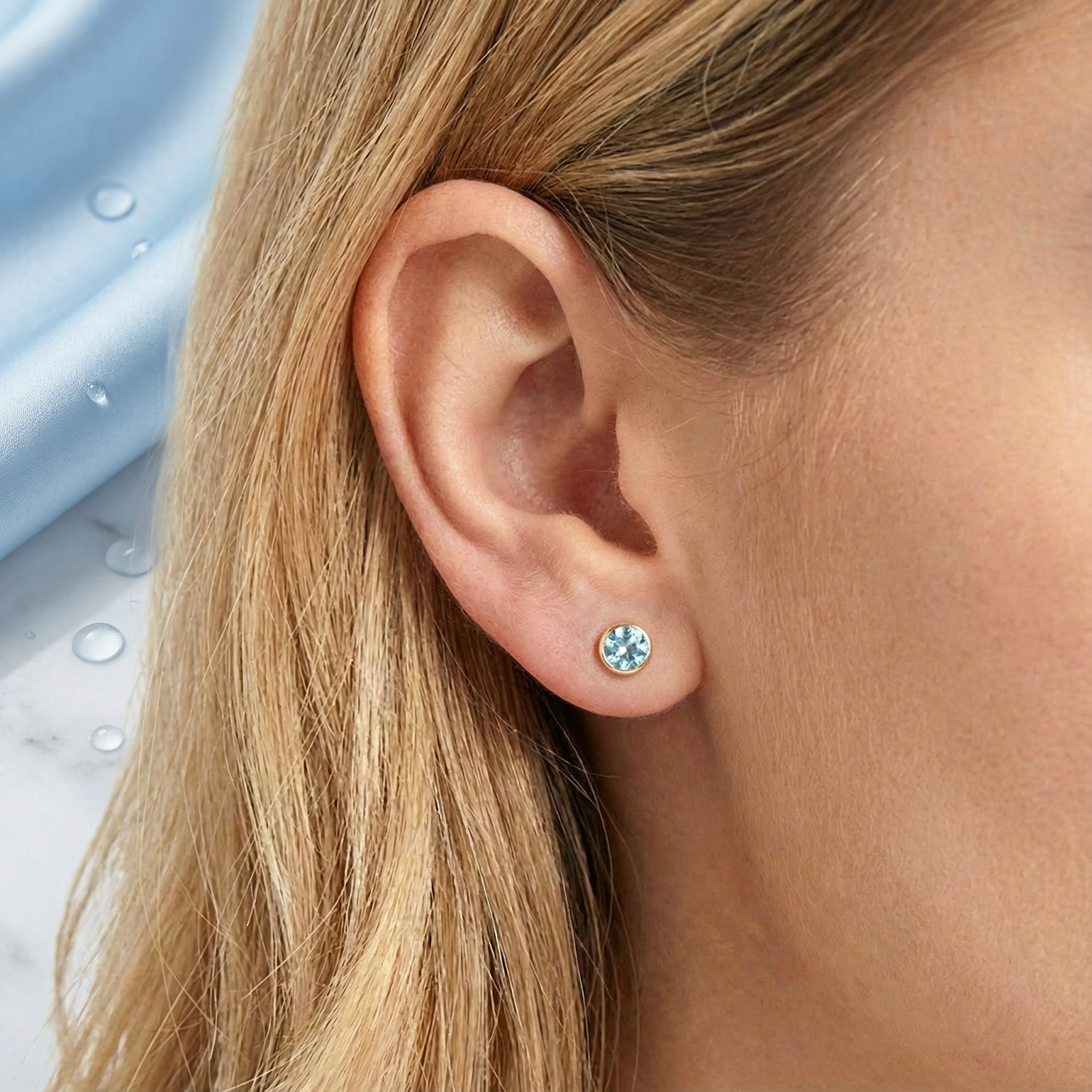 The Aurelie Studs - 18K Gold Vermeil