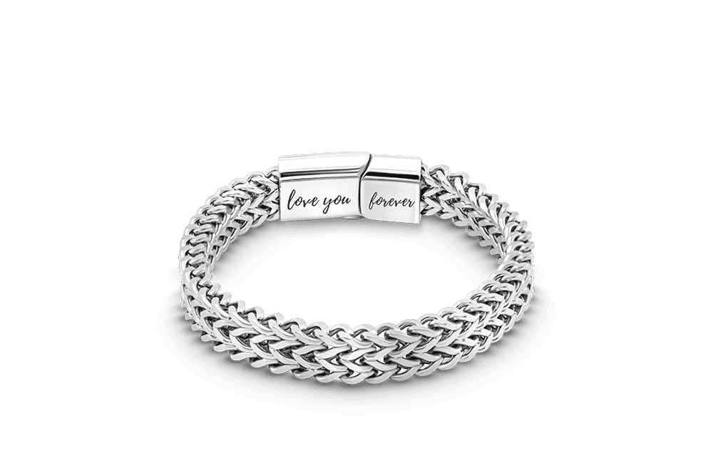 To My Son | Forever Linked Together | Chain Bracelet