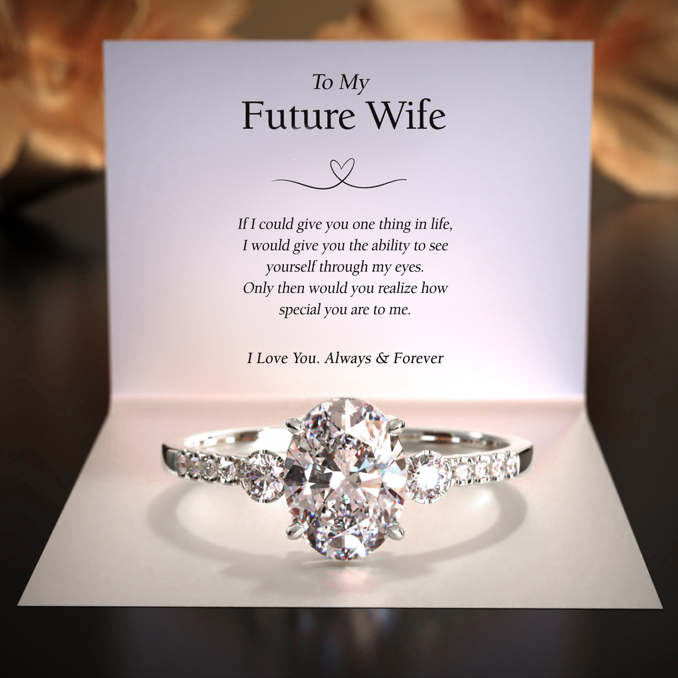 The Luna Affordable Engagement Ring | To My Future Wife