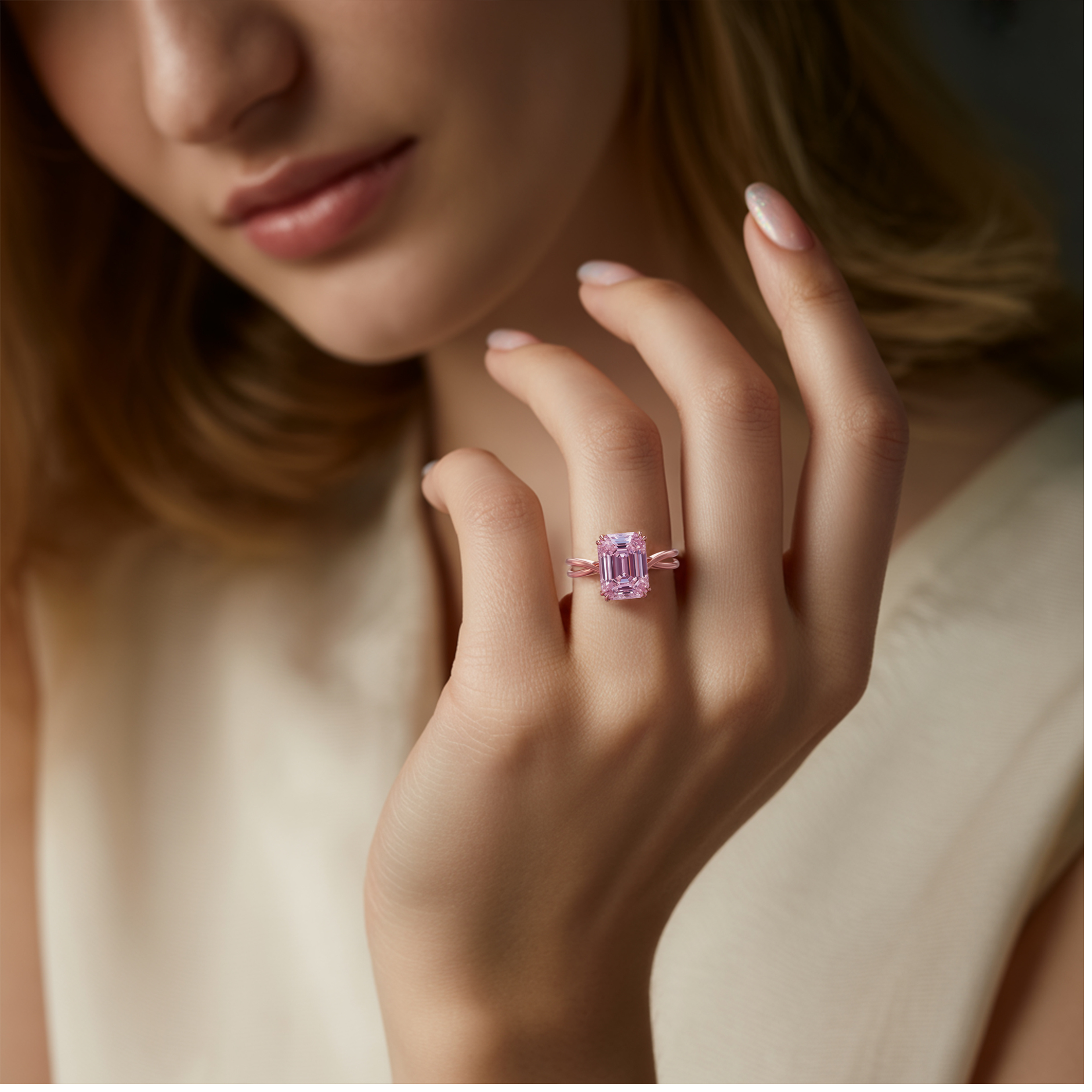 De Camilla - Infinity Moissanite Ring