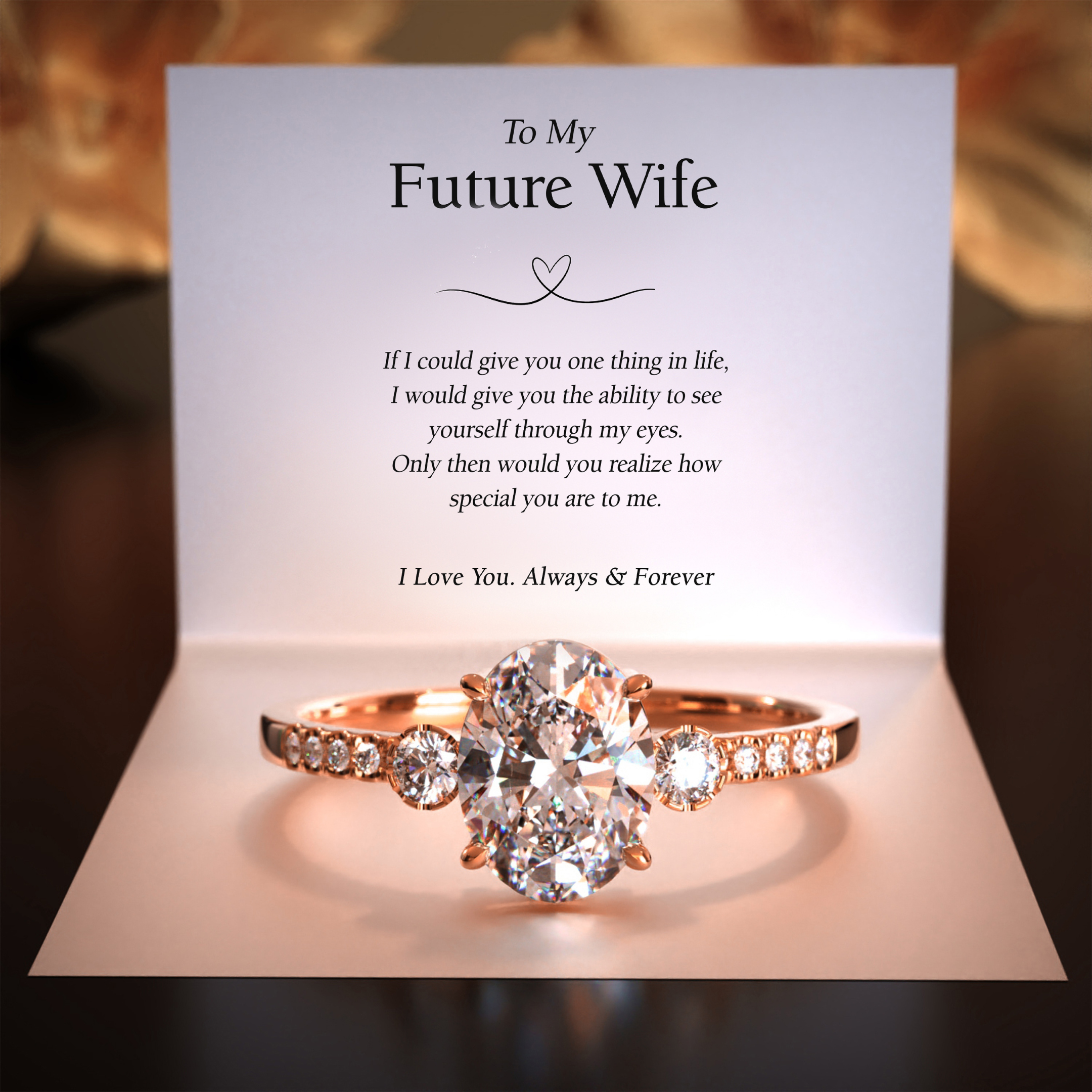 The Luna Affordable Engagement Ring | To My Future Wife