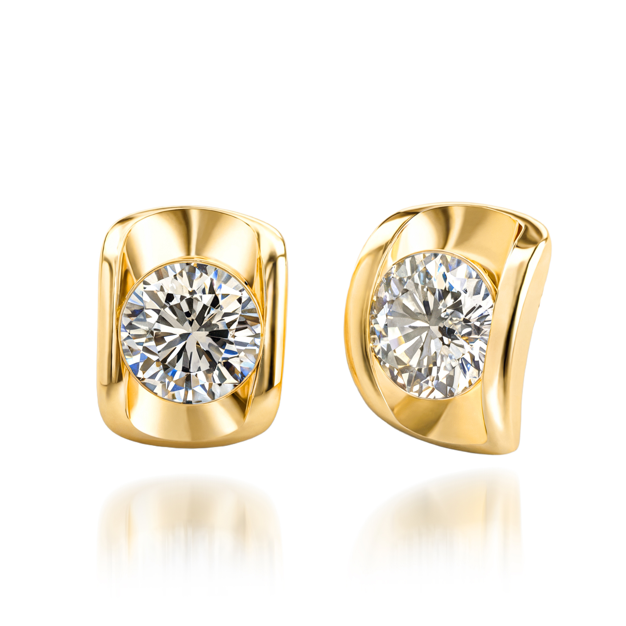 Elegante Schild Oorknopjes