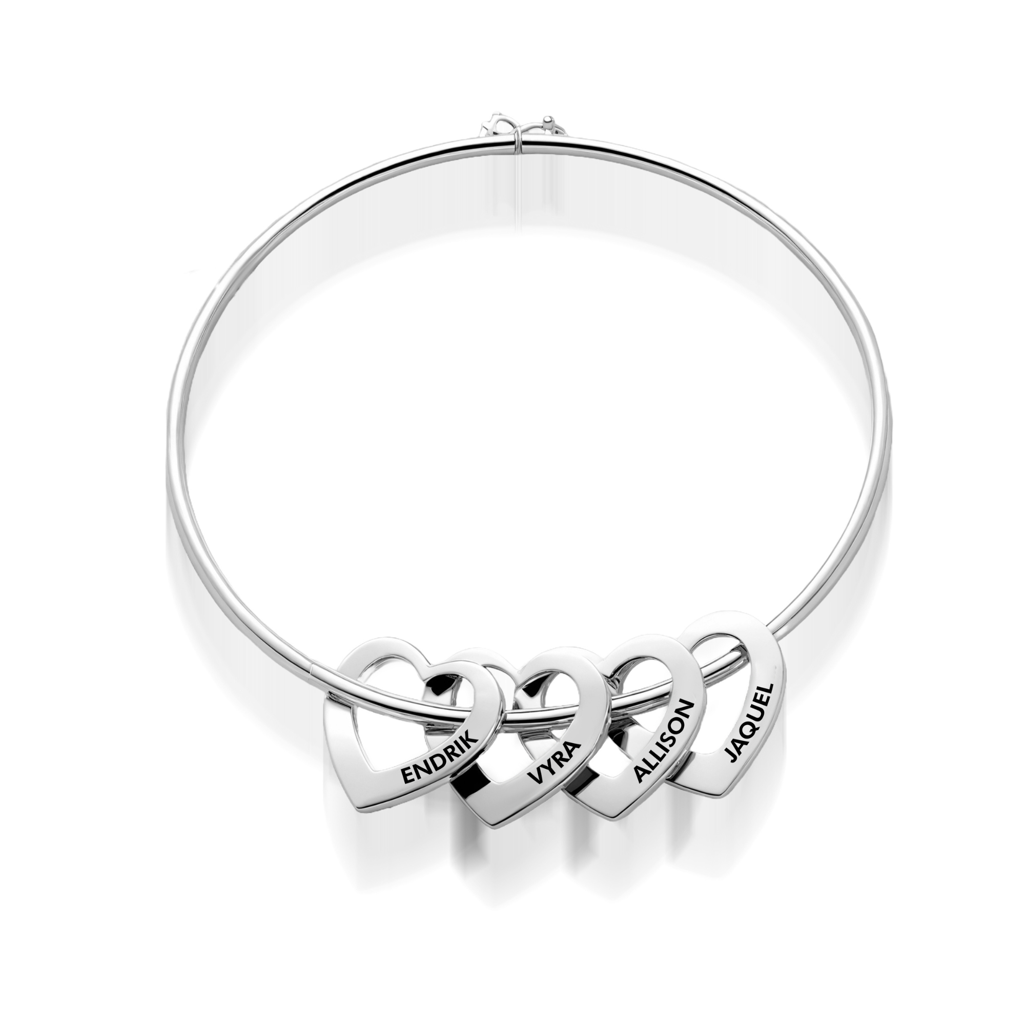 Anpassbares Liebesherz-Charm-Armband