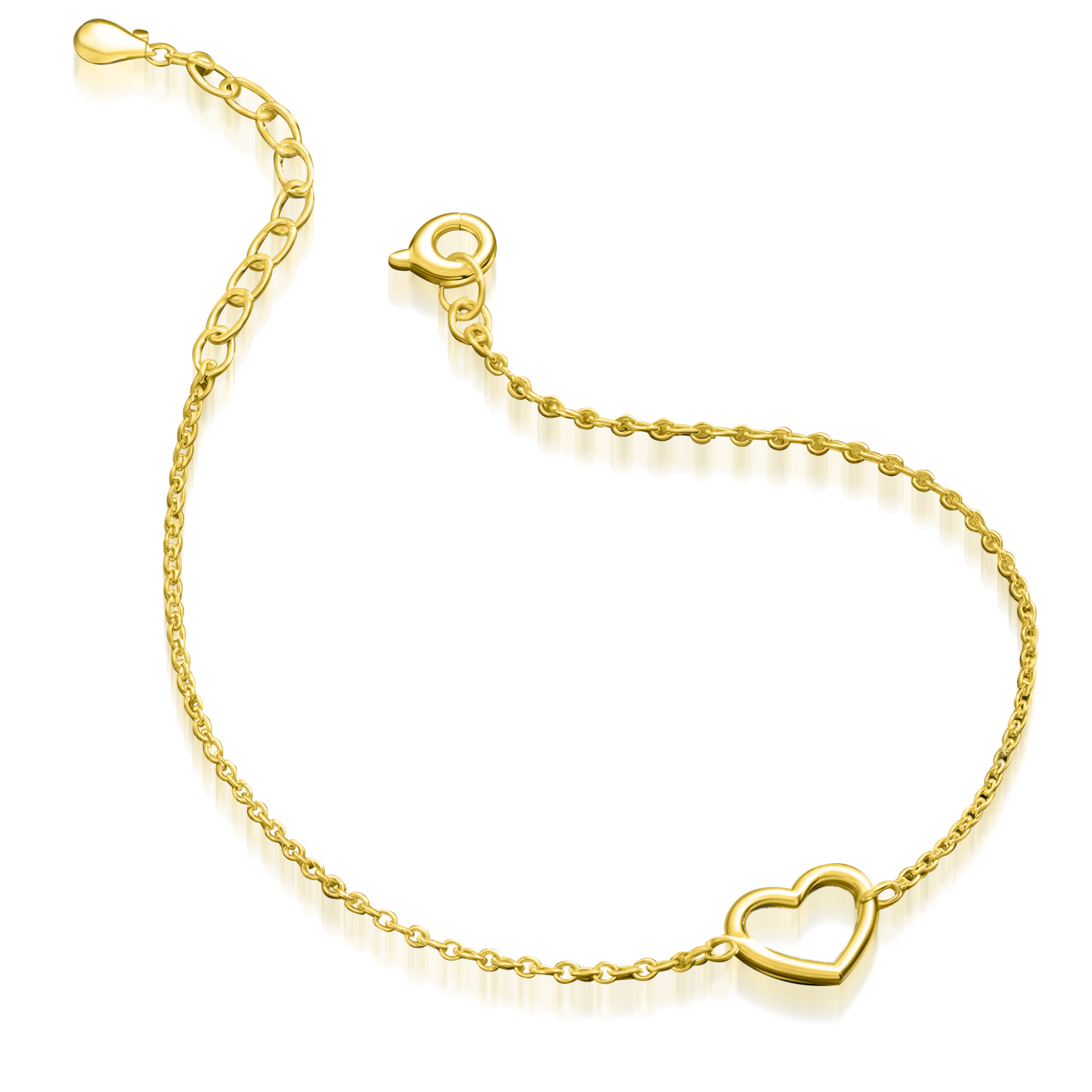 Süßes Herz-Gliederarmband
