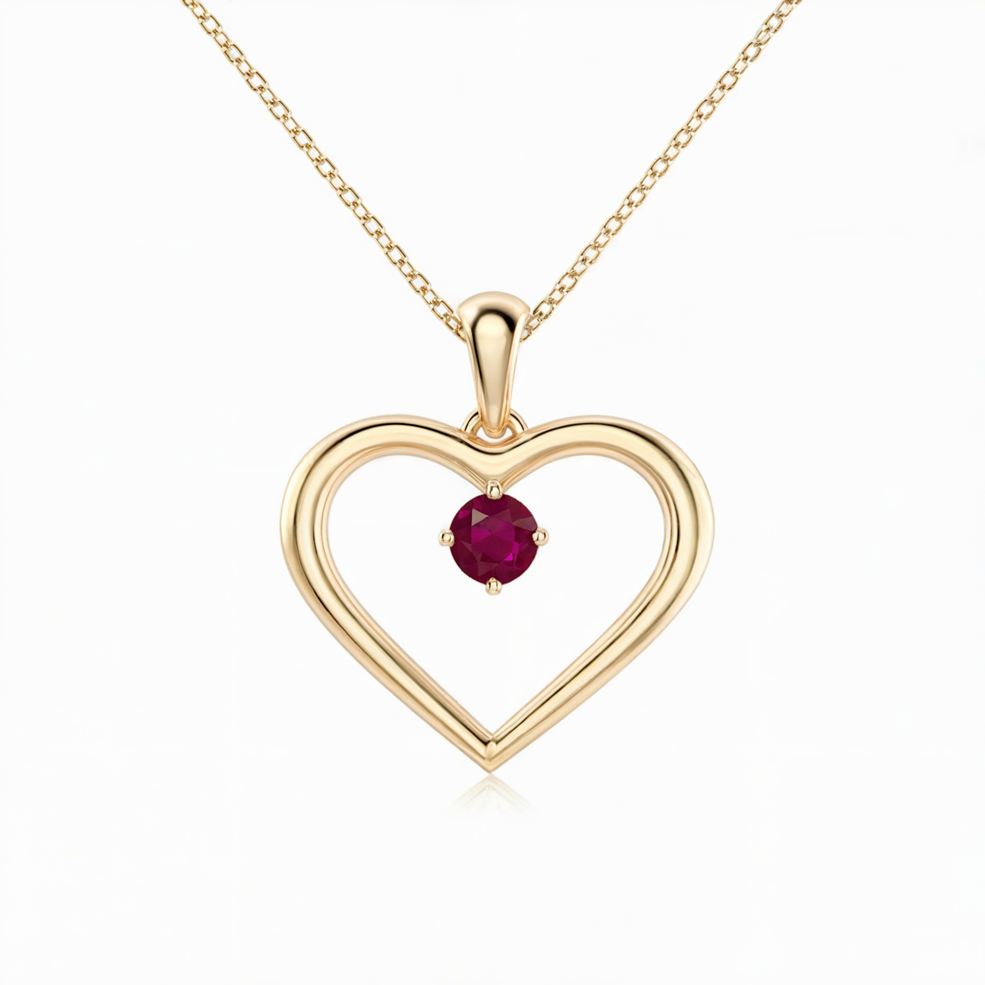 Solitaire Ruby Hart Hanger