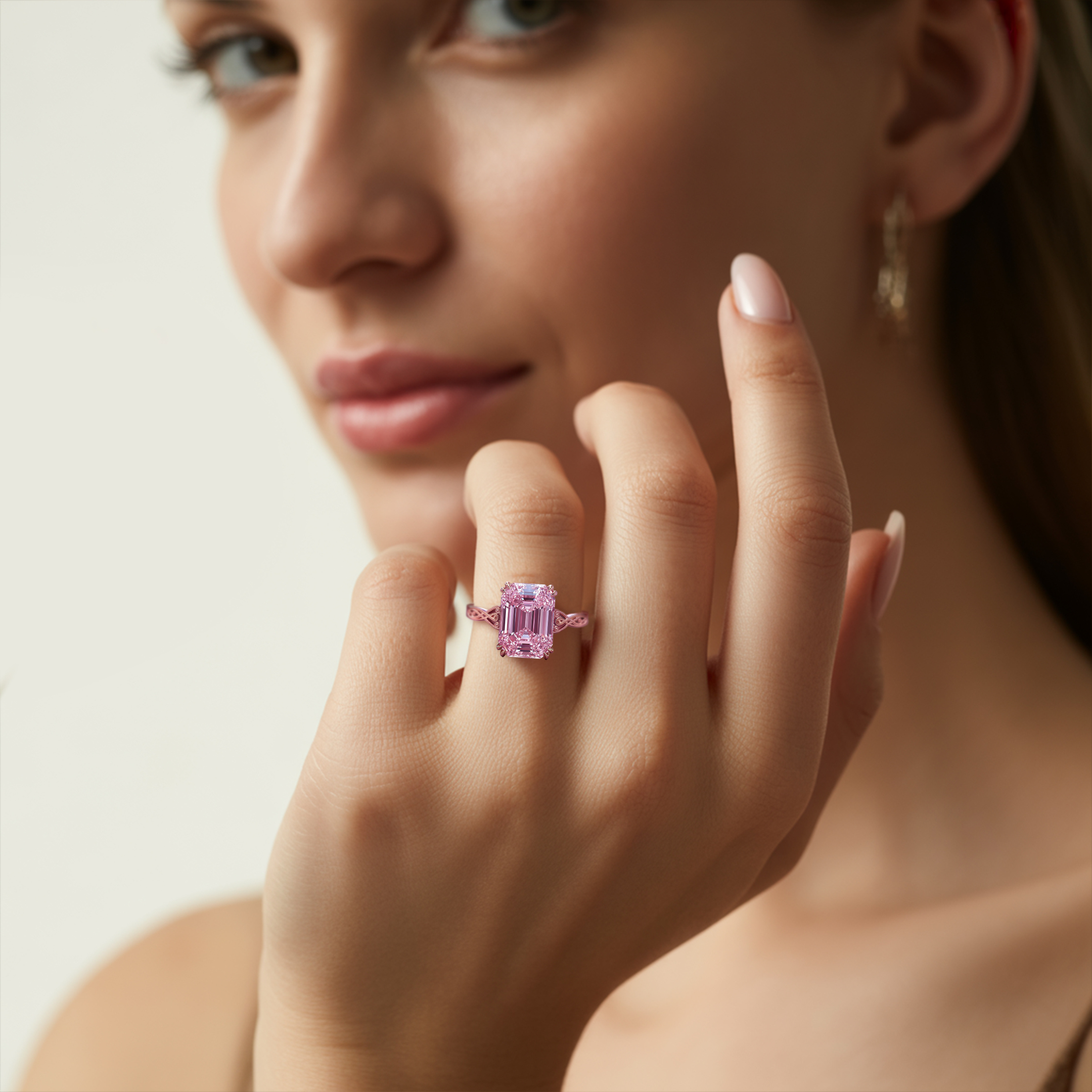 Der Camilla - Vintage Moissanit Ring