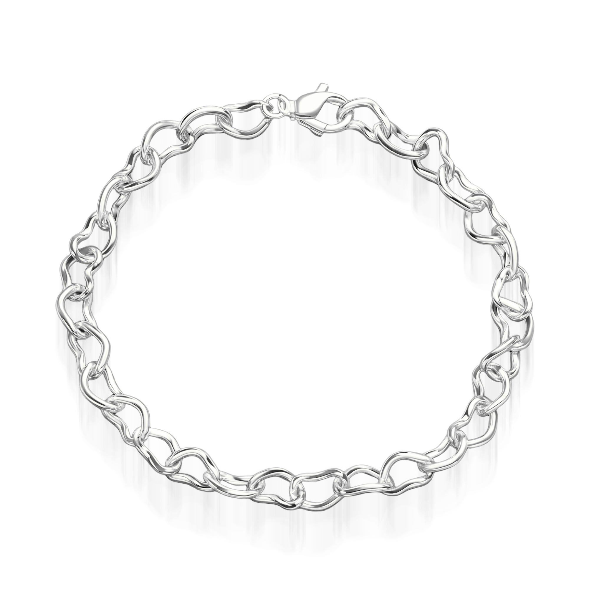Armband mit verbundenen Herzen