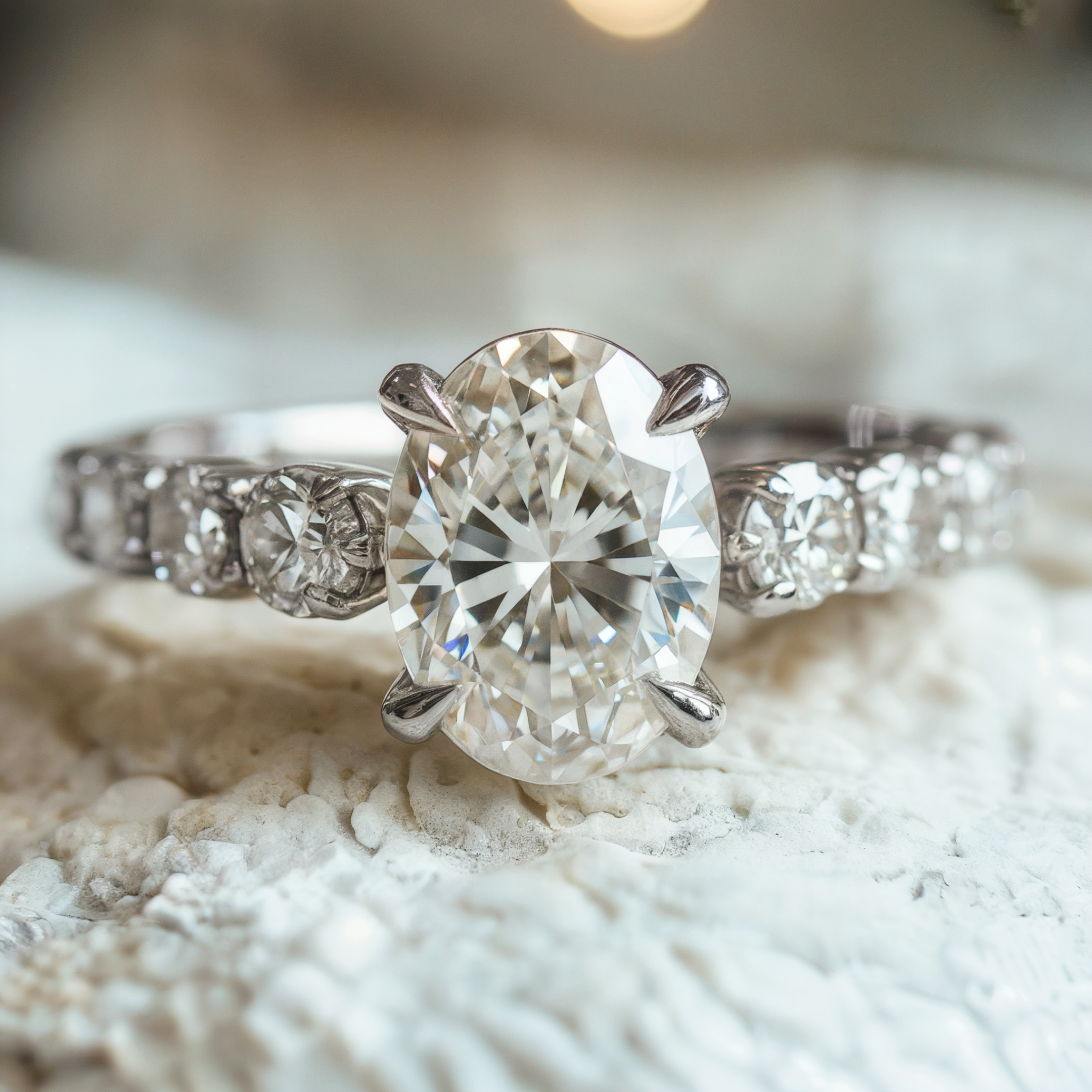 The Celestine Engagement Ring