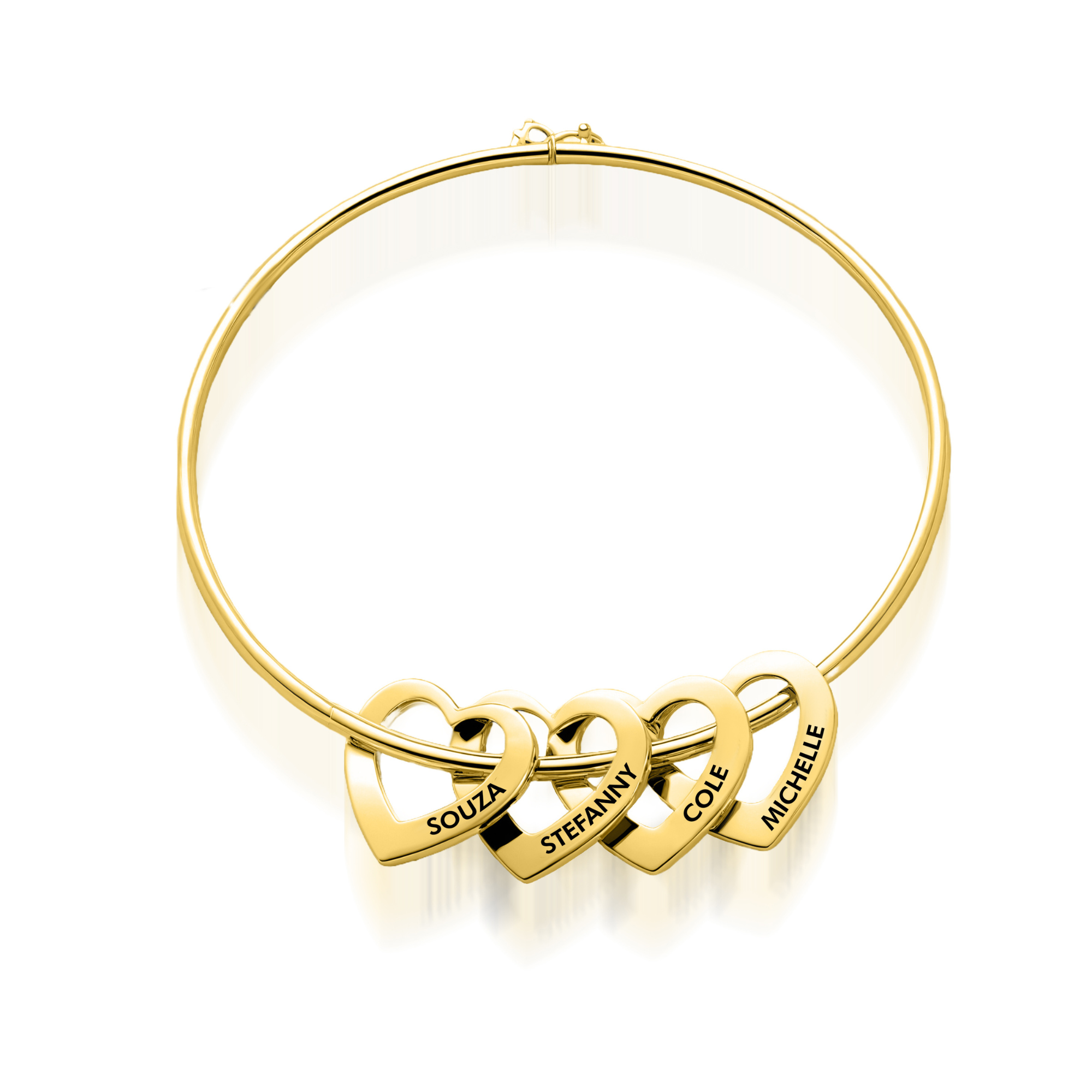 Anpassbares Liebesherz-Charm-Armband