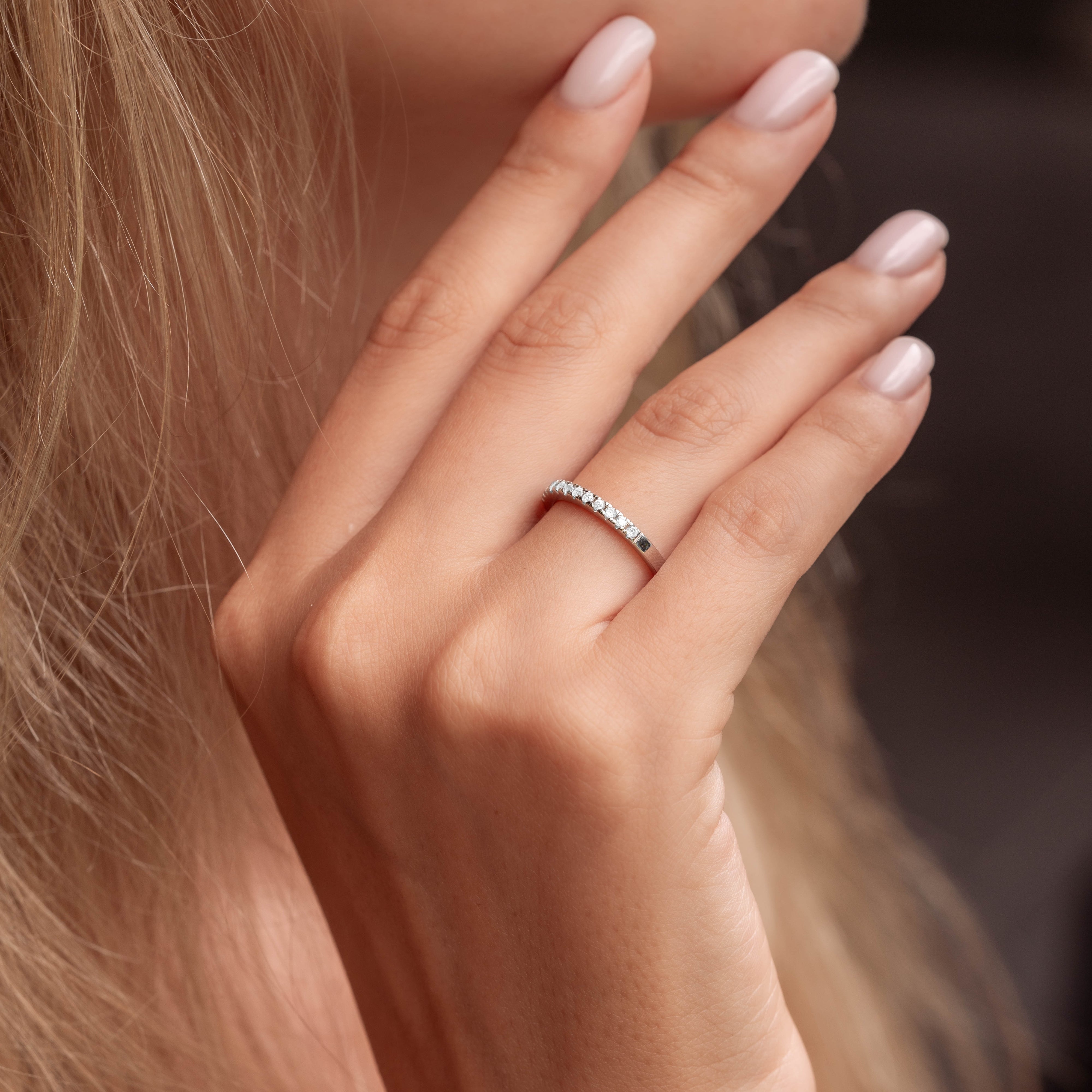 L'Or Rose Éthéré - Moissanite