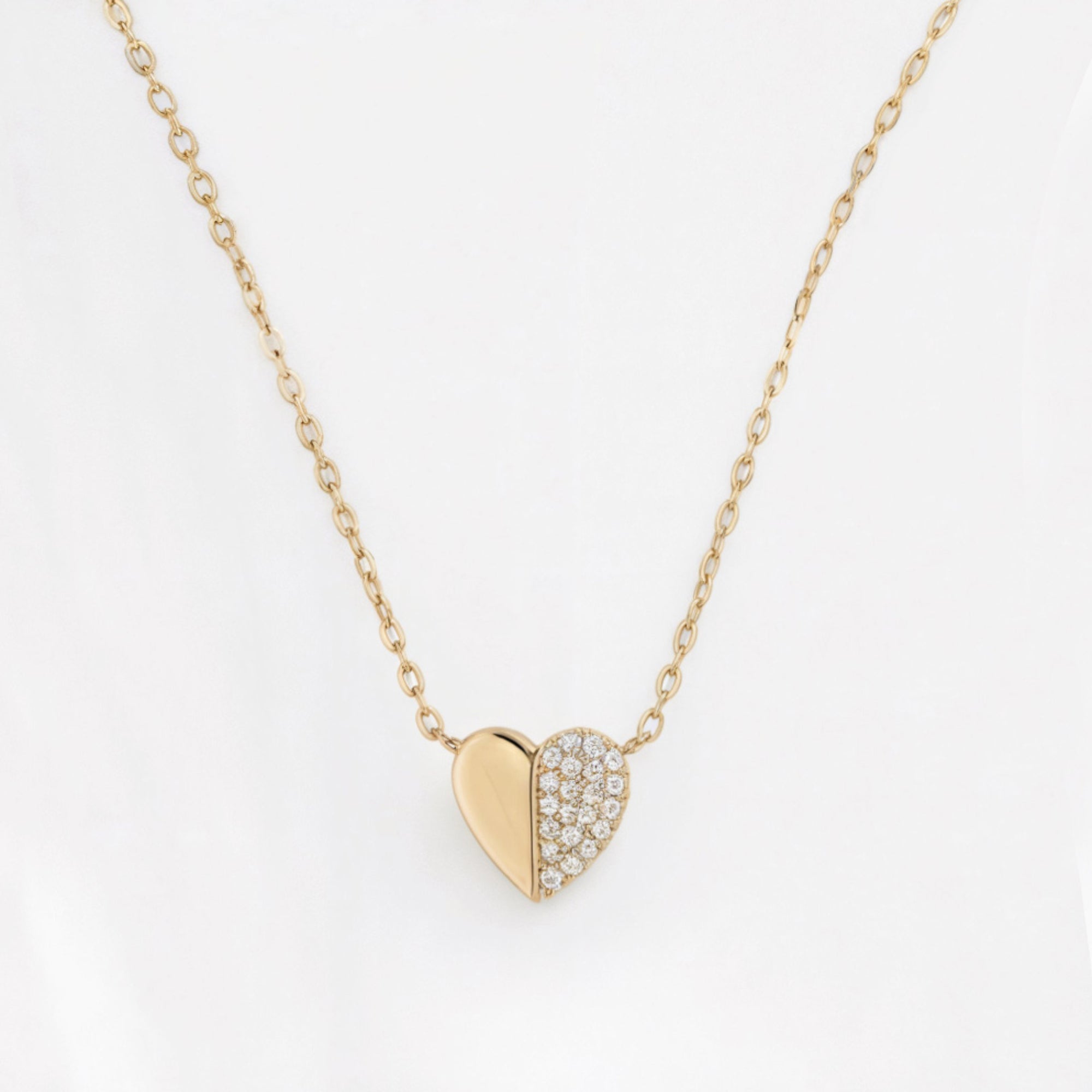 De Sprankelende Hart Ketting