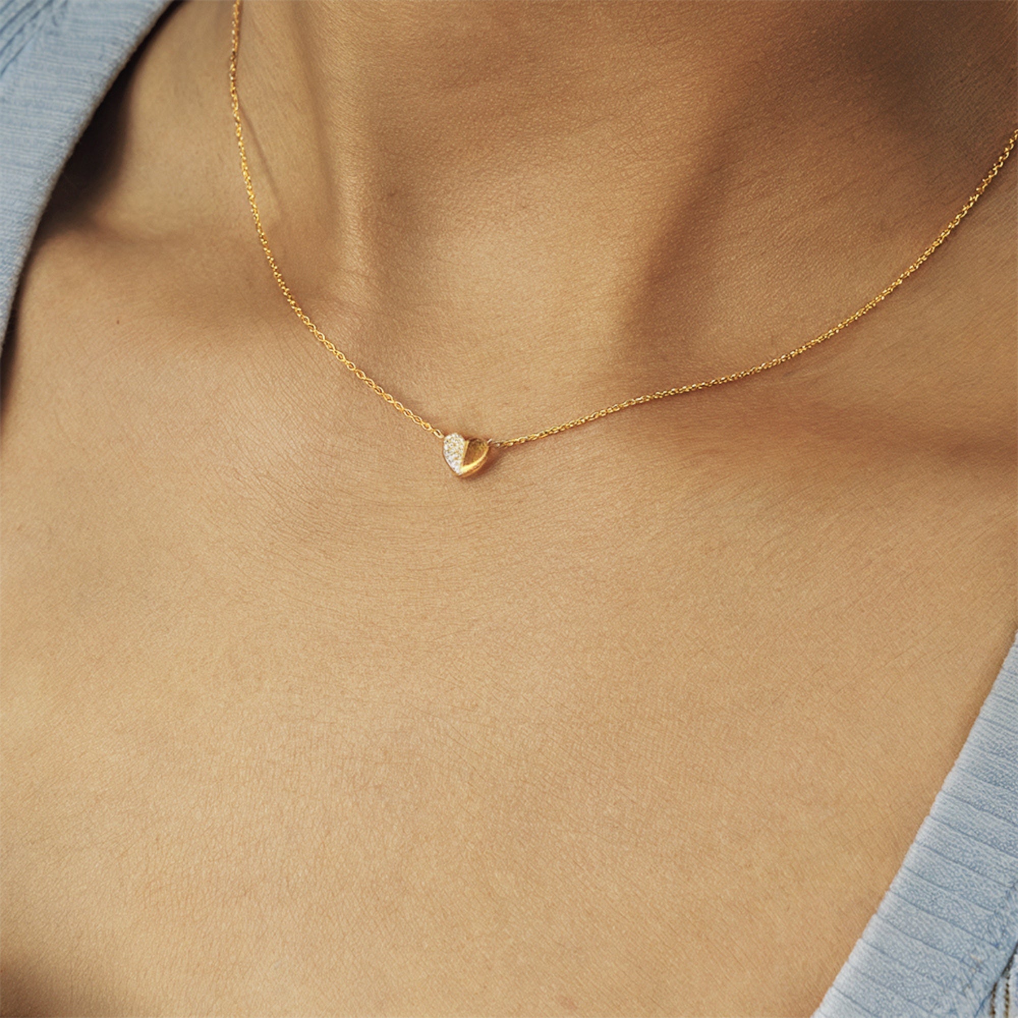 De Sprankelende Hart Ketting