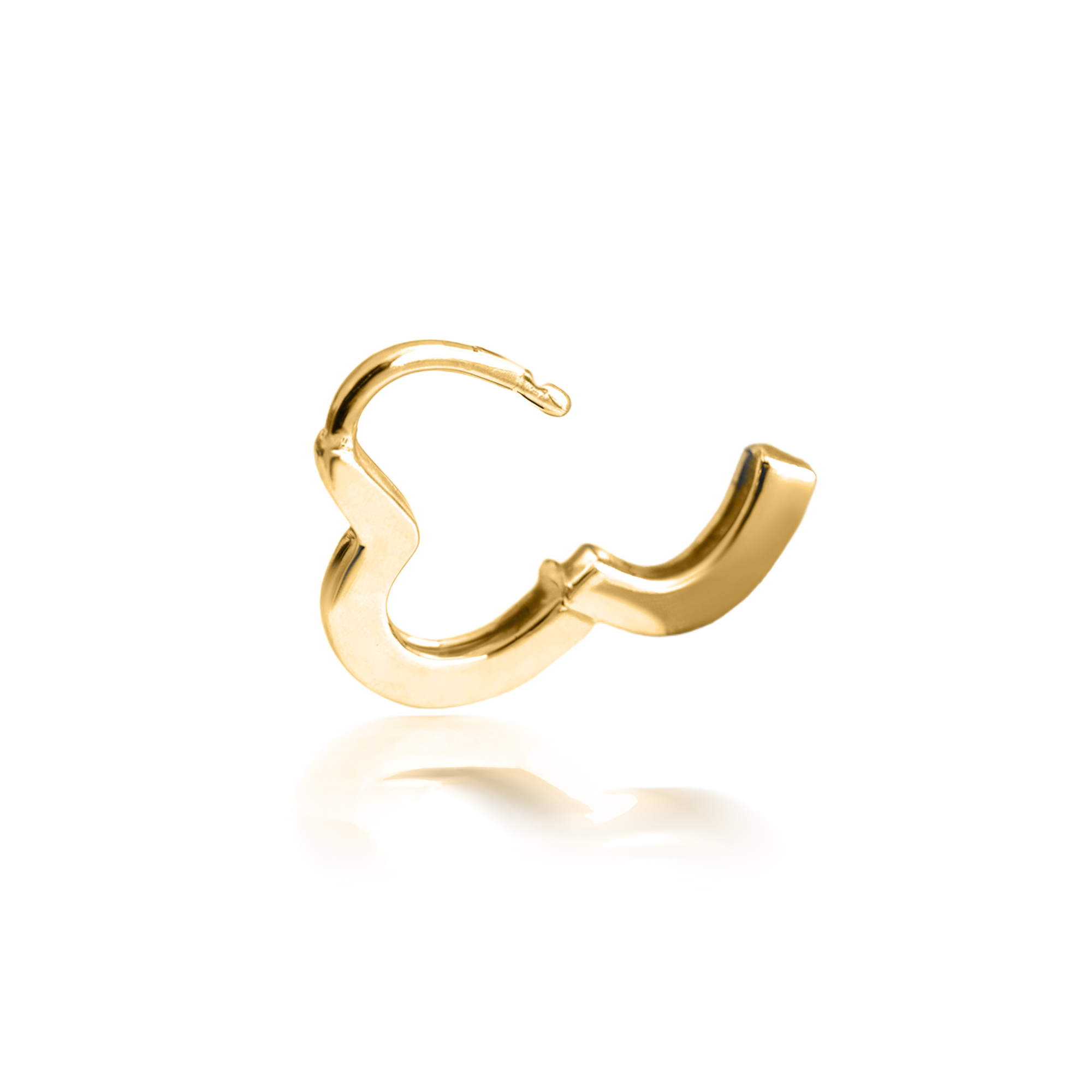 Mini Boucles d'Oreilles Cœur Huggie