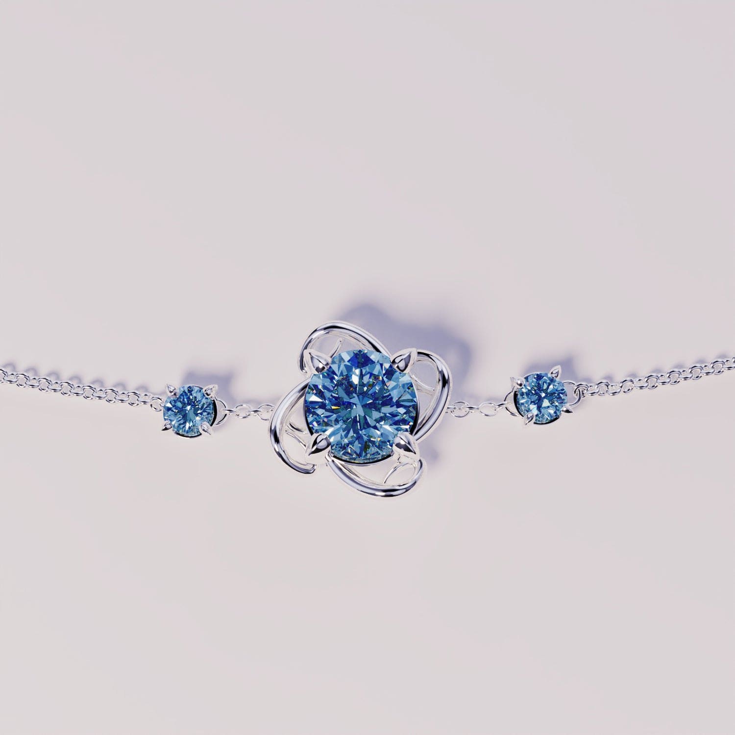 Personalisiertes Geburtssteinarmband - S925 Sterling Silber