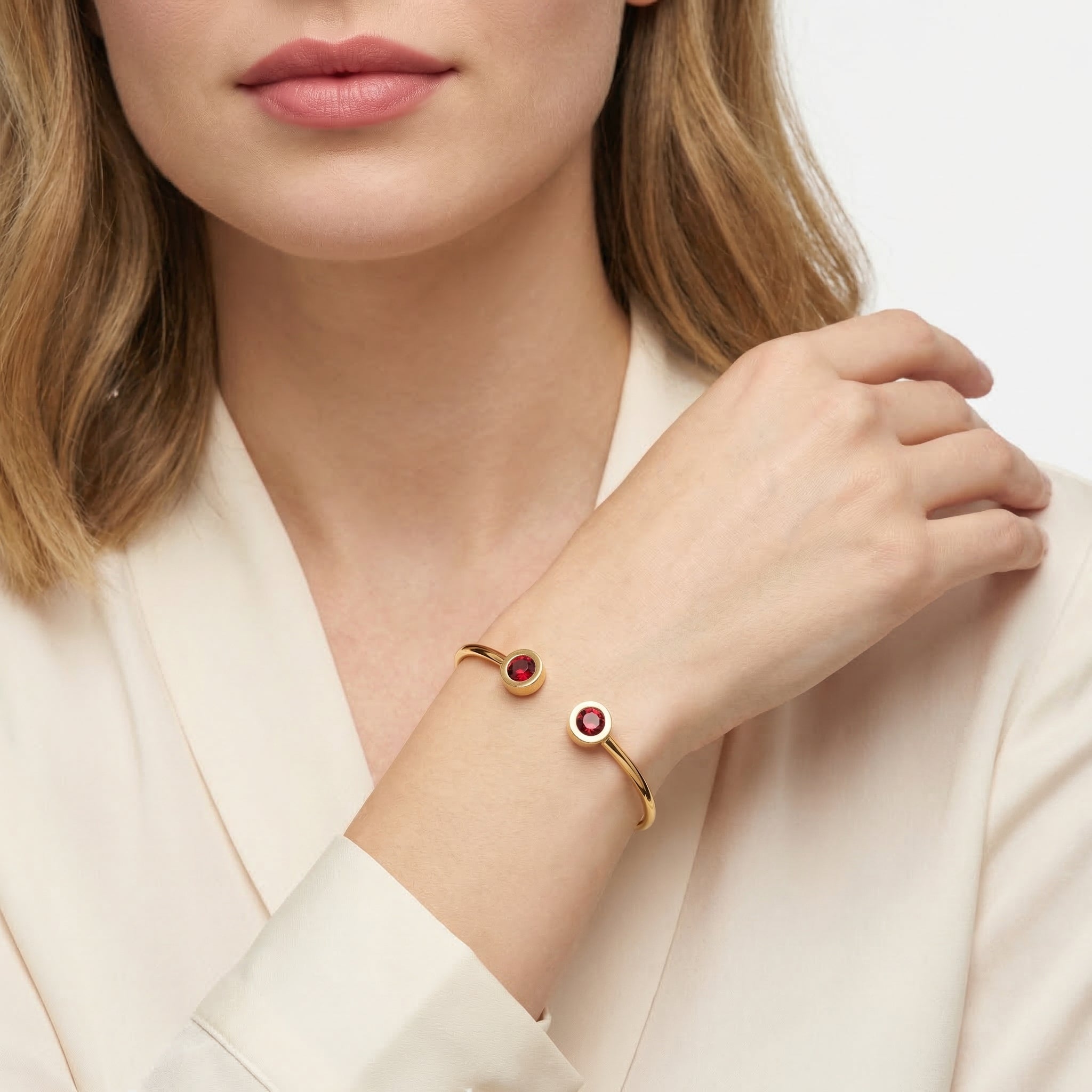 The Luceria Cuff - Gold Stainless Steel