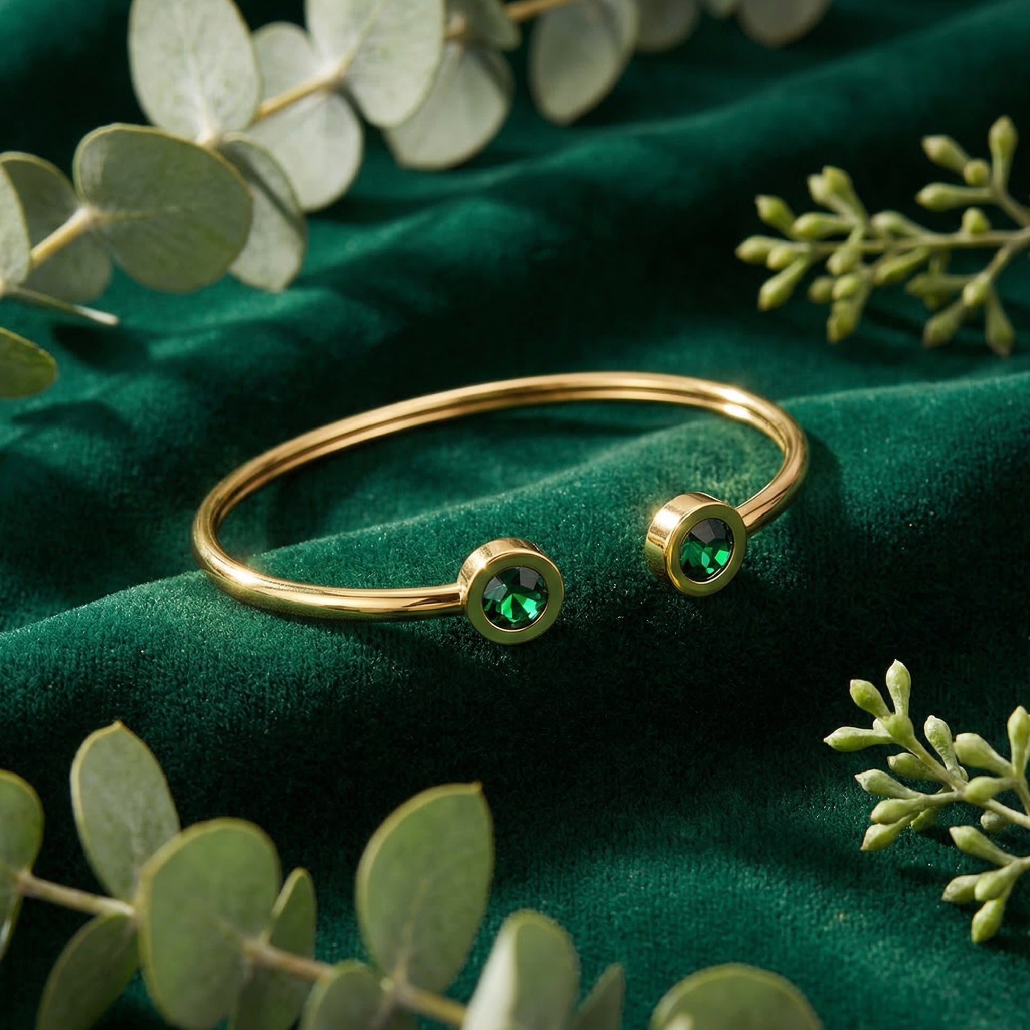 The Mayra Cuff - Stainless Steel