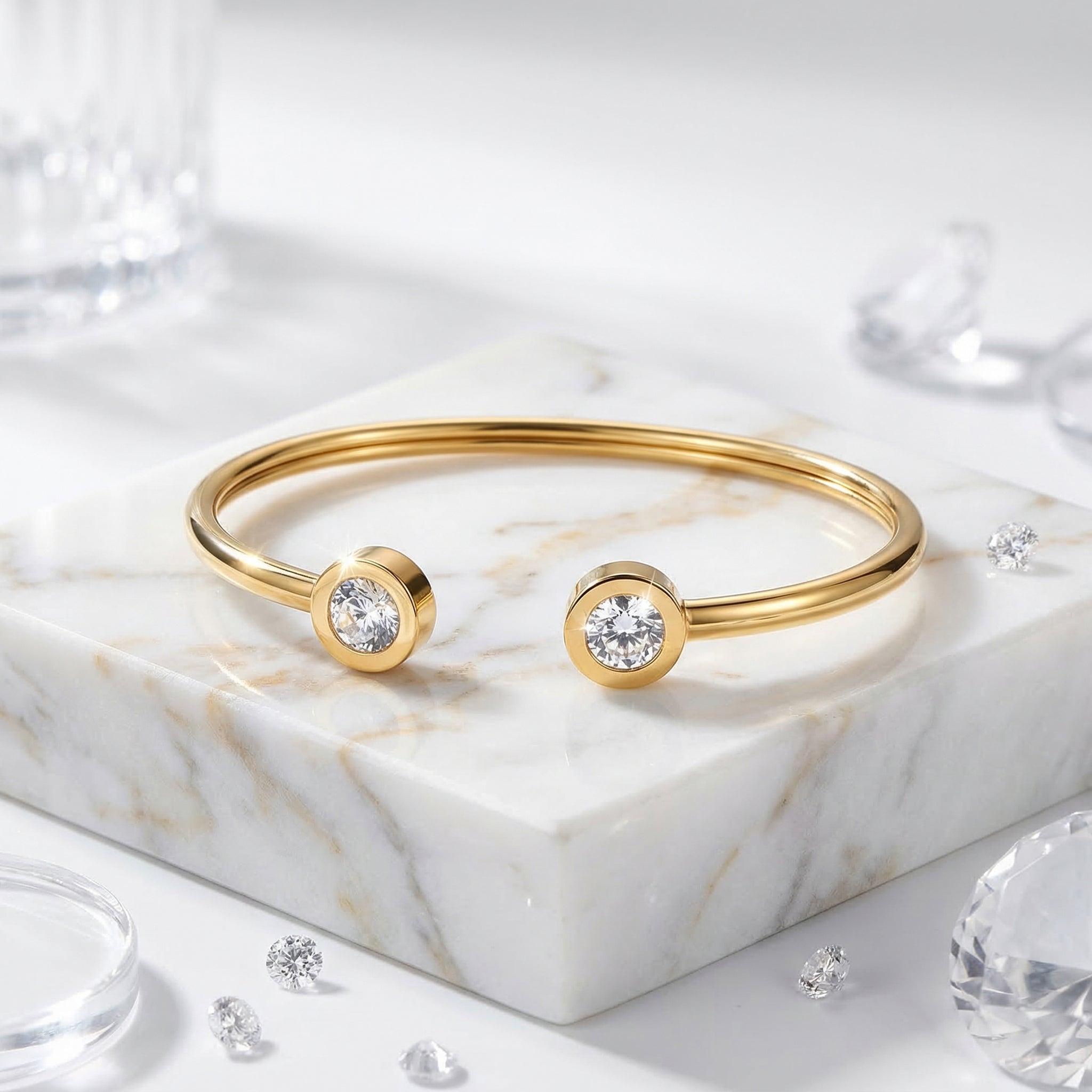 The Elaraea Cuff - Stainless Steel