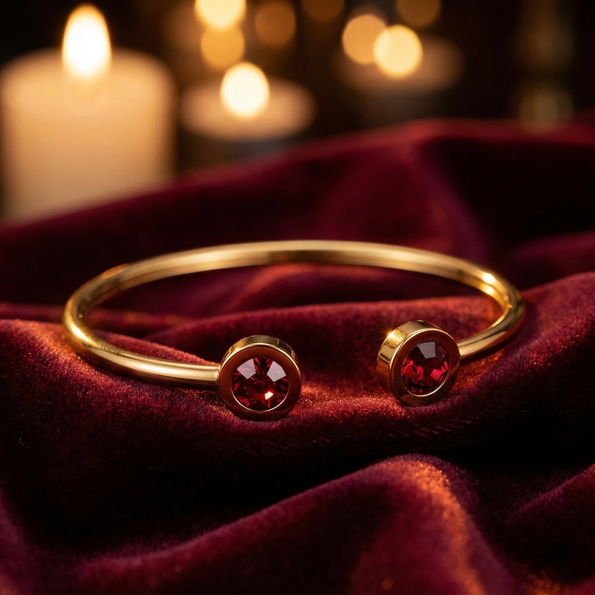 The Rhiannon Bangle - Stainless Steel