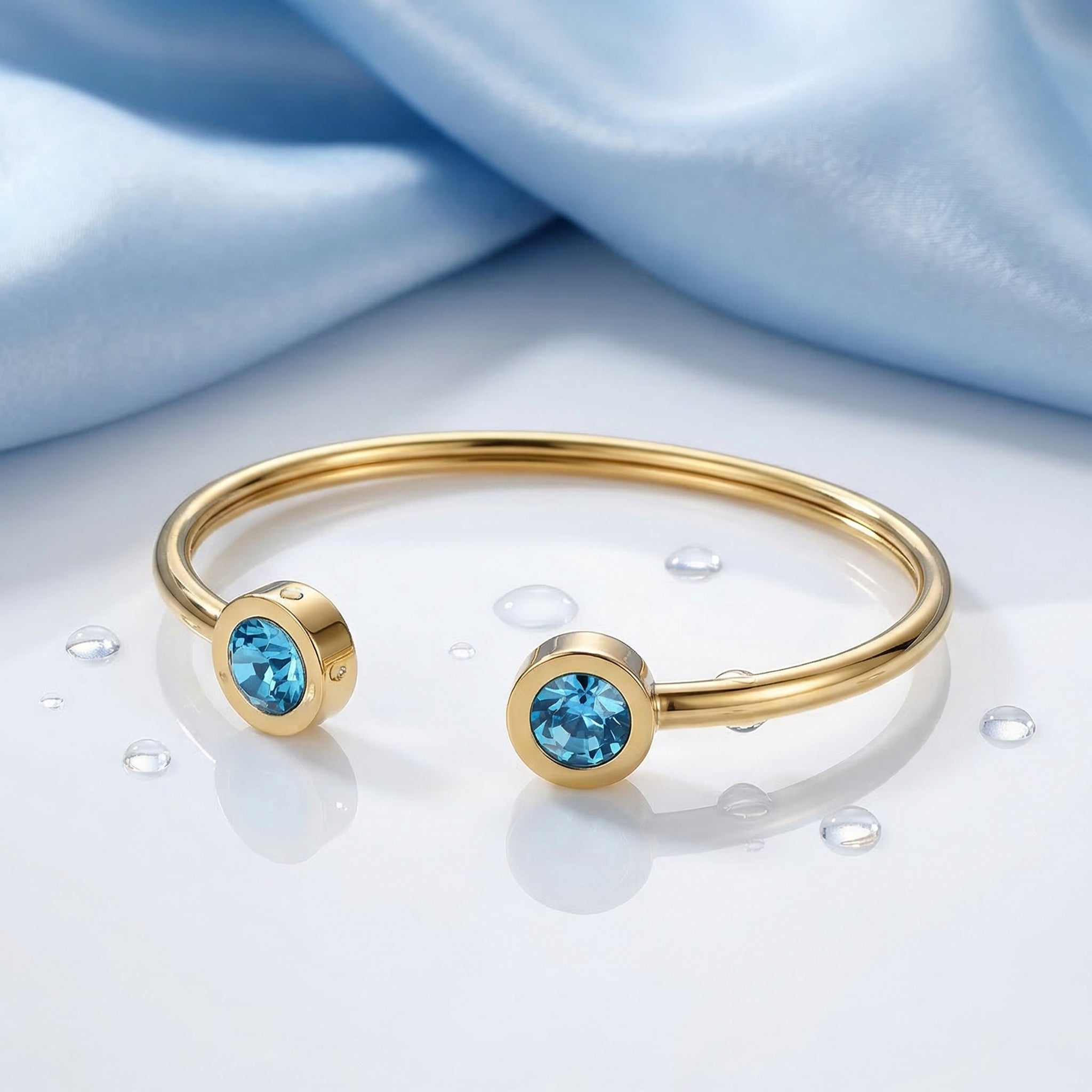 The Elianna Bangle - Stainless Steel