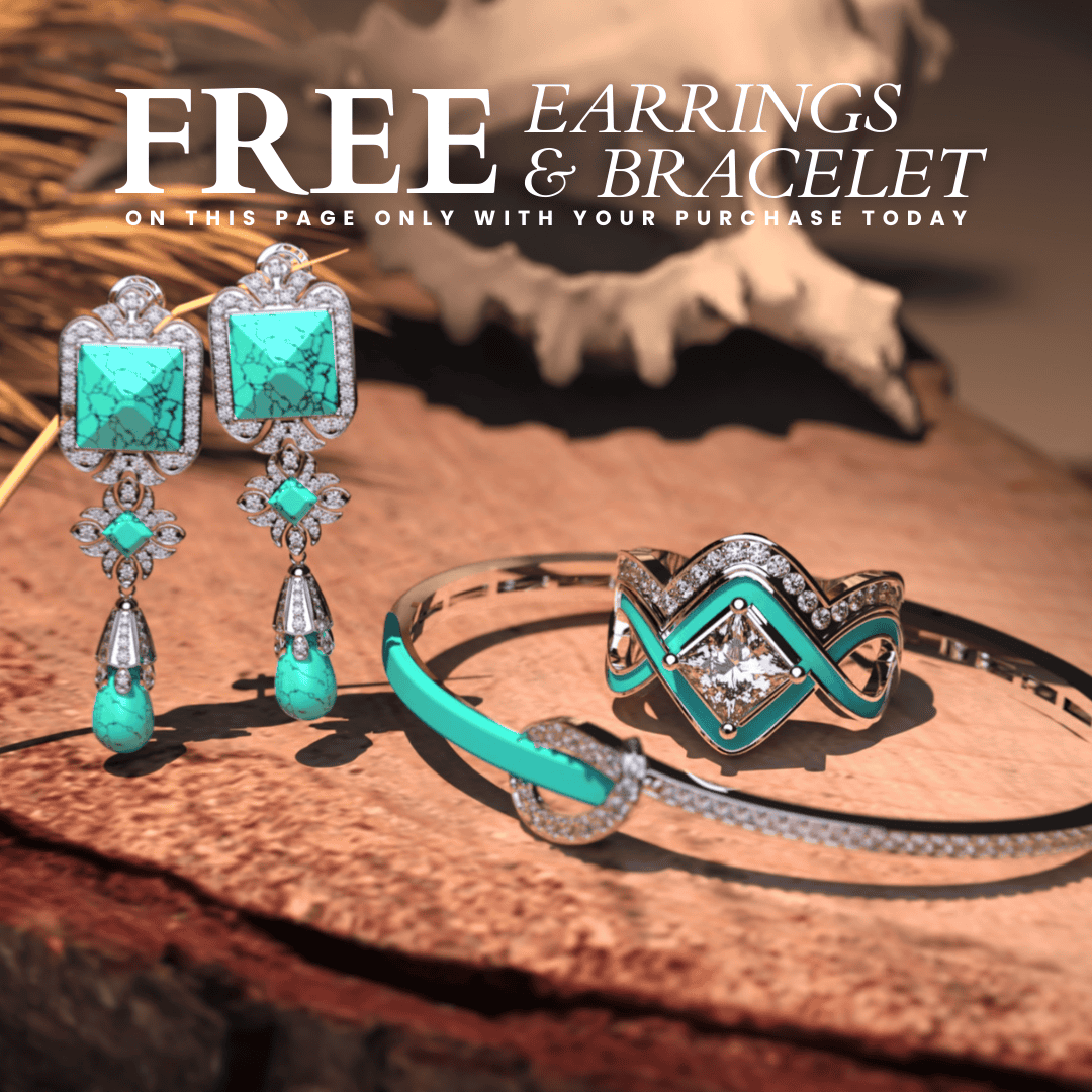Das Ocean Set: Bestseller-Ring + GRATIS Armband & Ohrringe - S925 Sterling Silber
