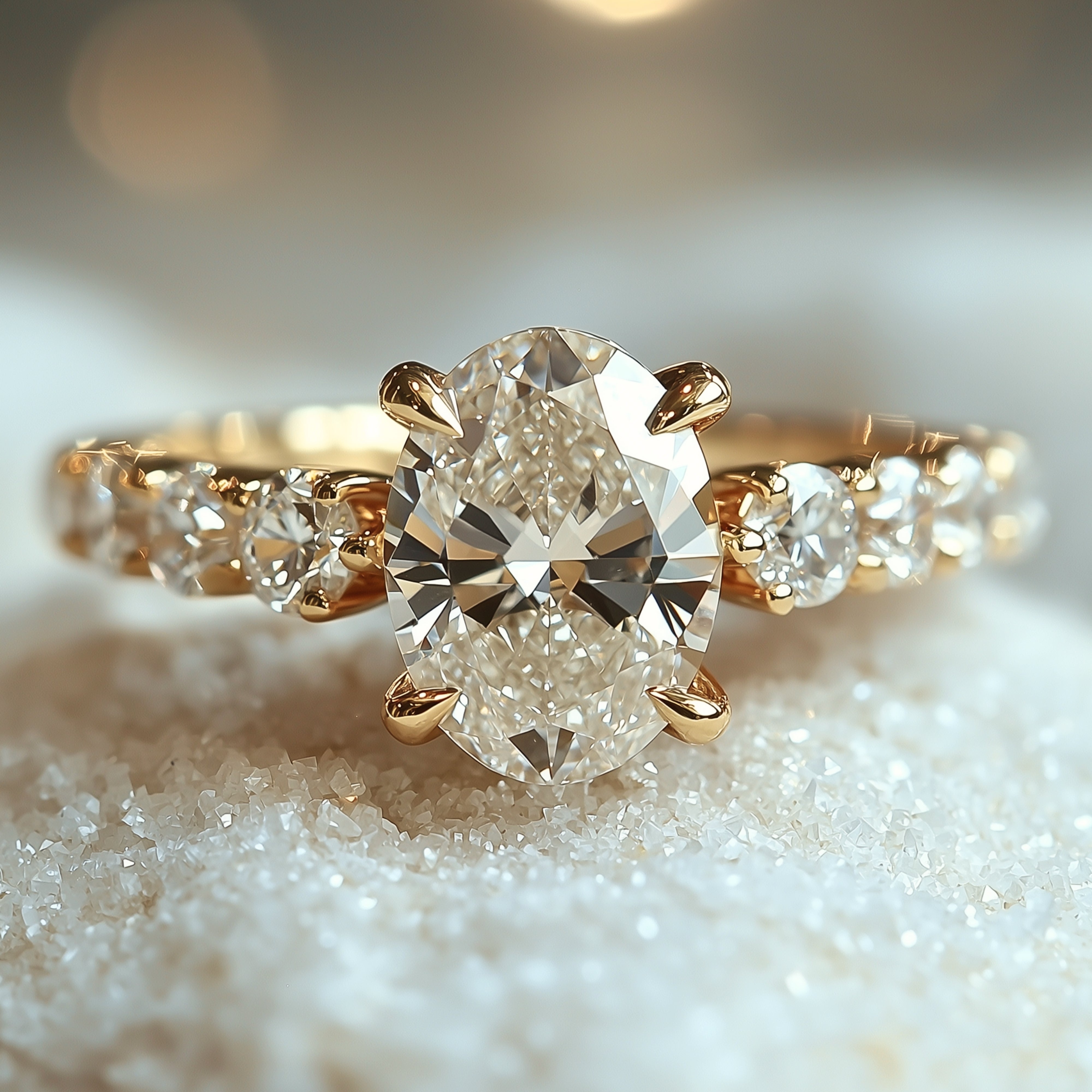 The Celestine Engagement Ring