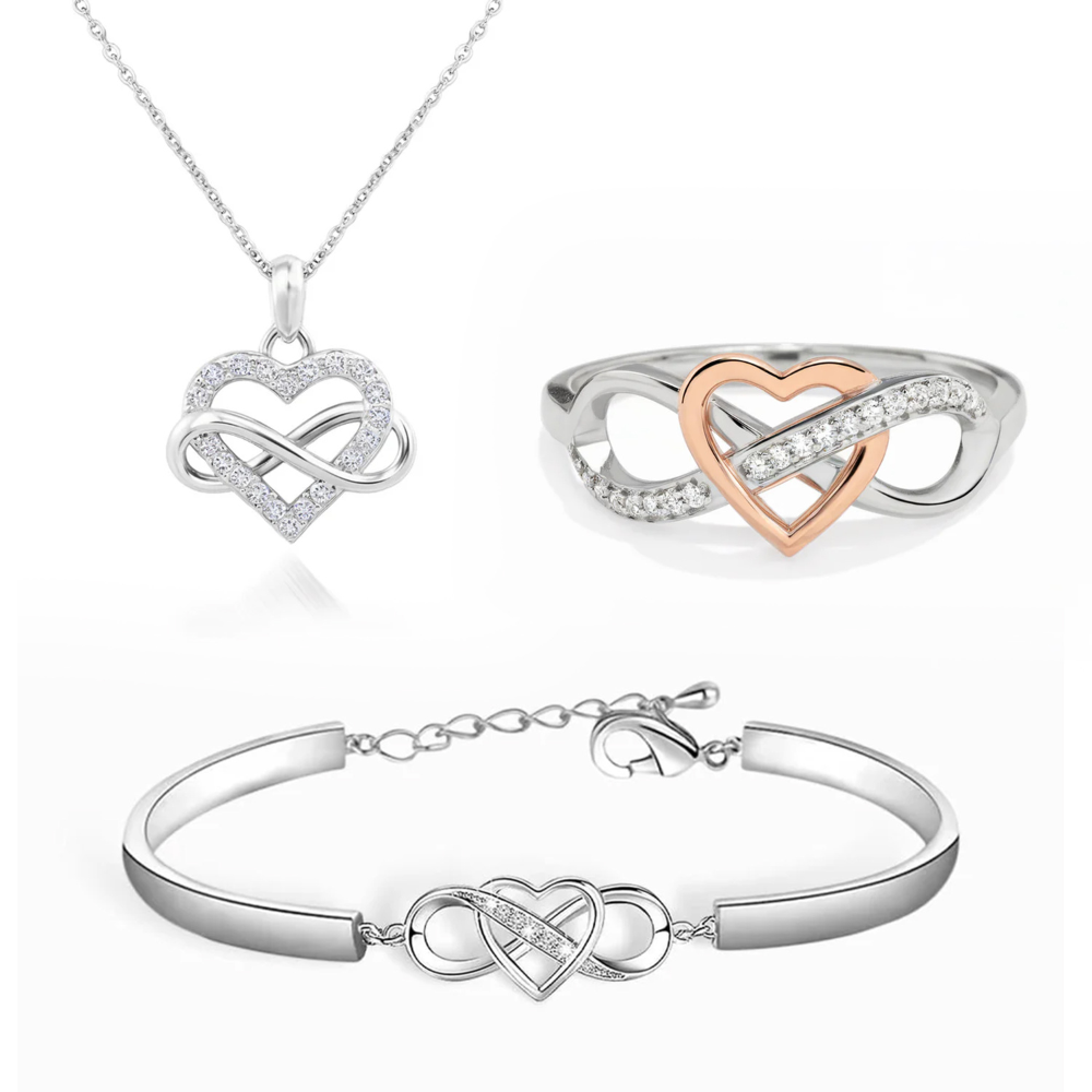 Ensemble de bijoux Pour Ma Petite-Fille | Garde-moi toujours dans ton cœur