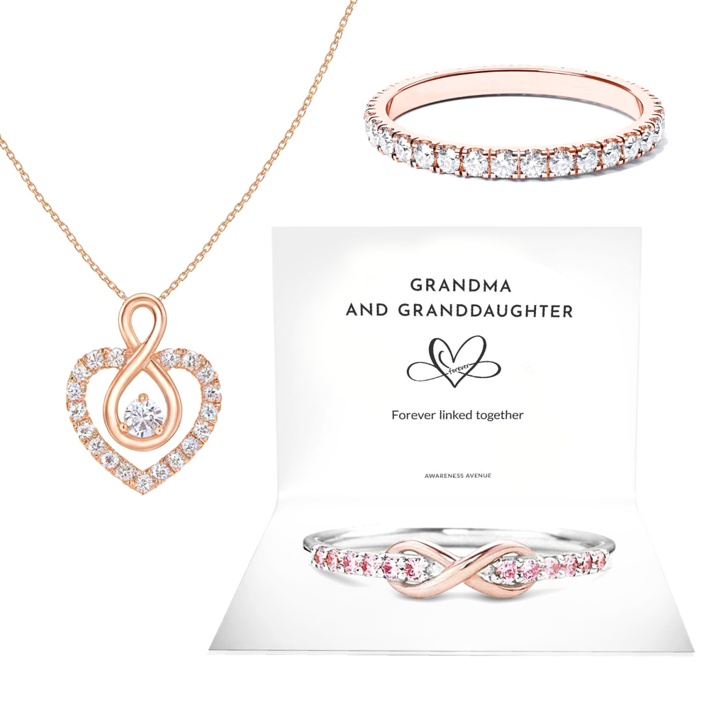 Ensemble de bijoux pour petite-fille "Liées à jamais"