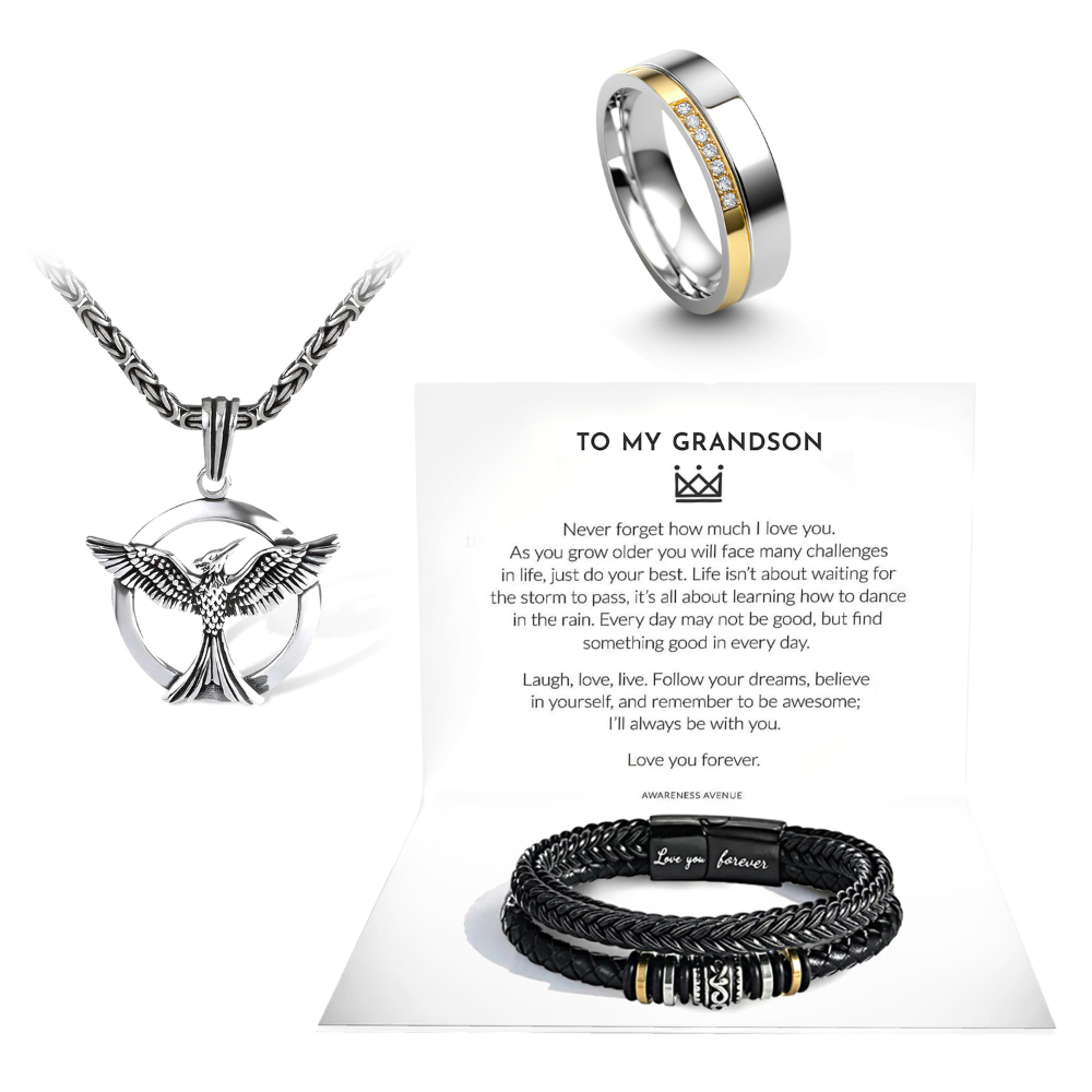 „Love You Forever“ Herrenschmuck-Geschenkset