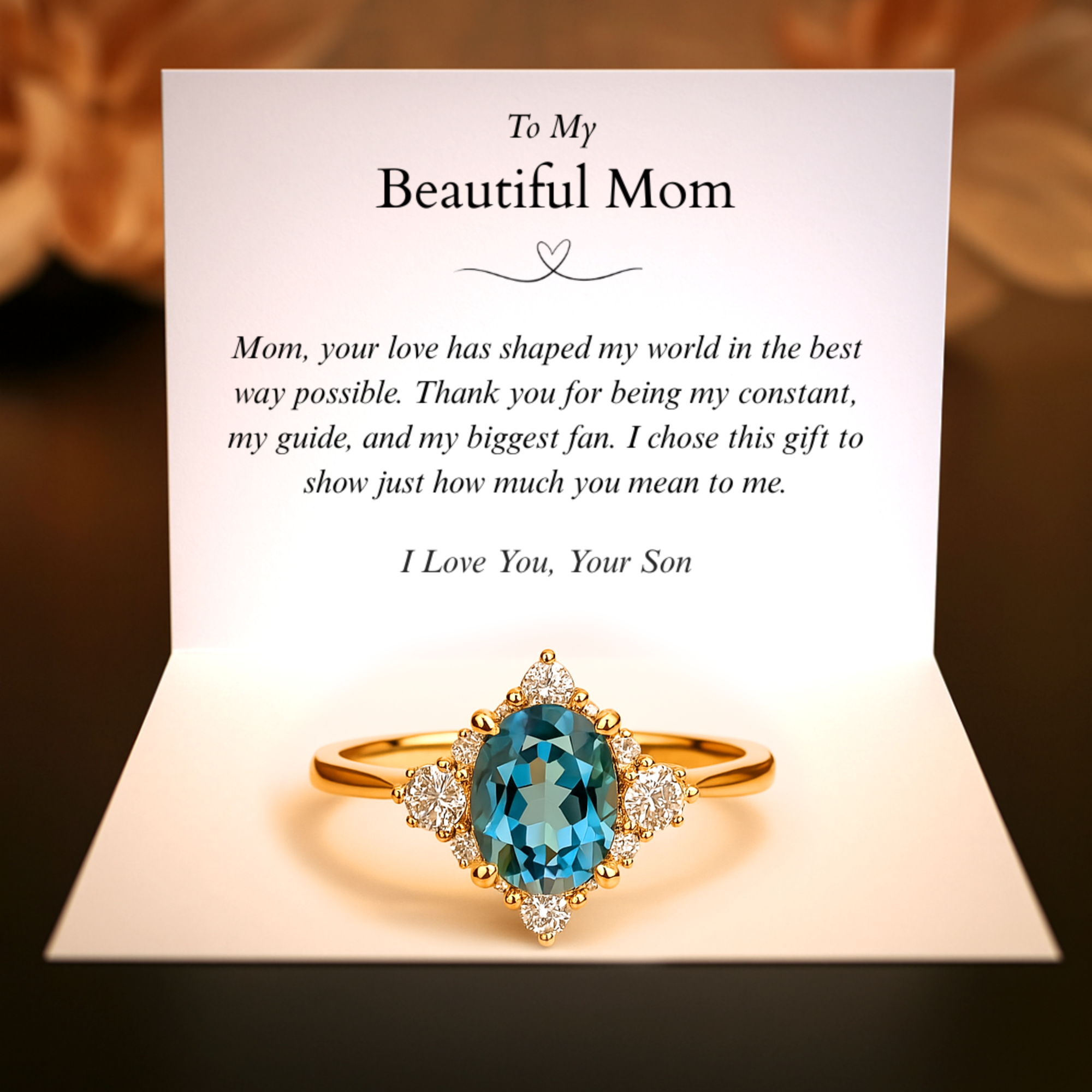 The Carlotta | Beautiful Mom | Mothers Day Gift From Son