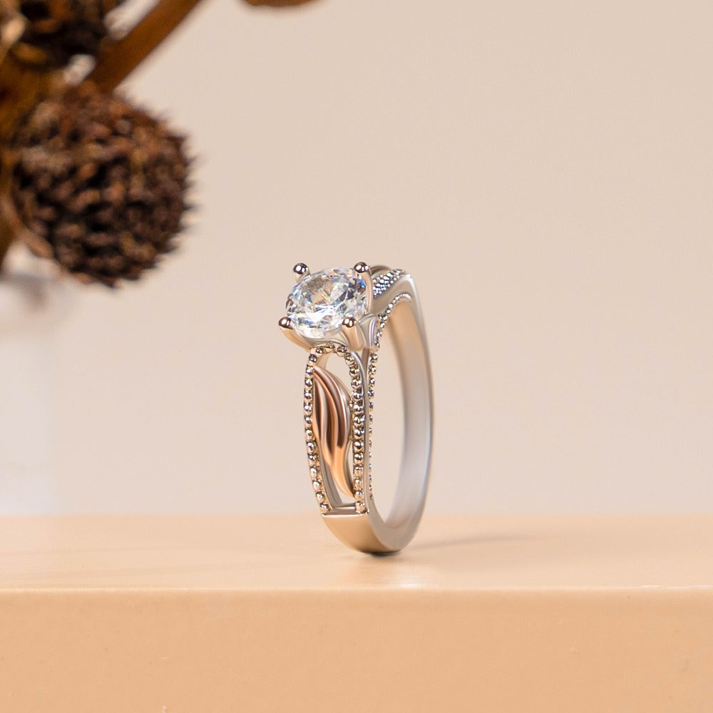 Souvenir : Bague Mémoriale Câlin Personnalisé du Ciel
