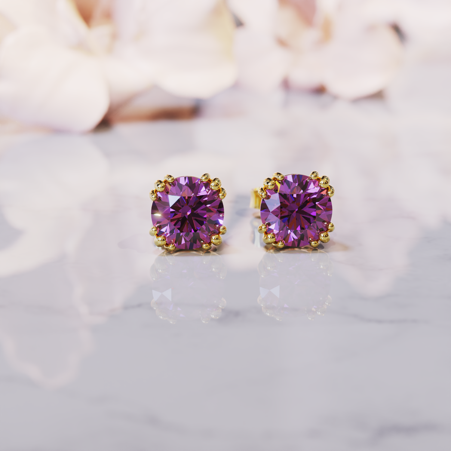 The Daphne Alexandrite Earrings
