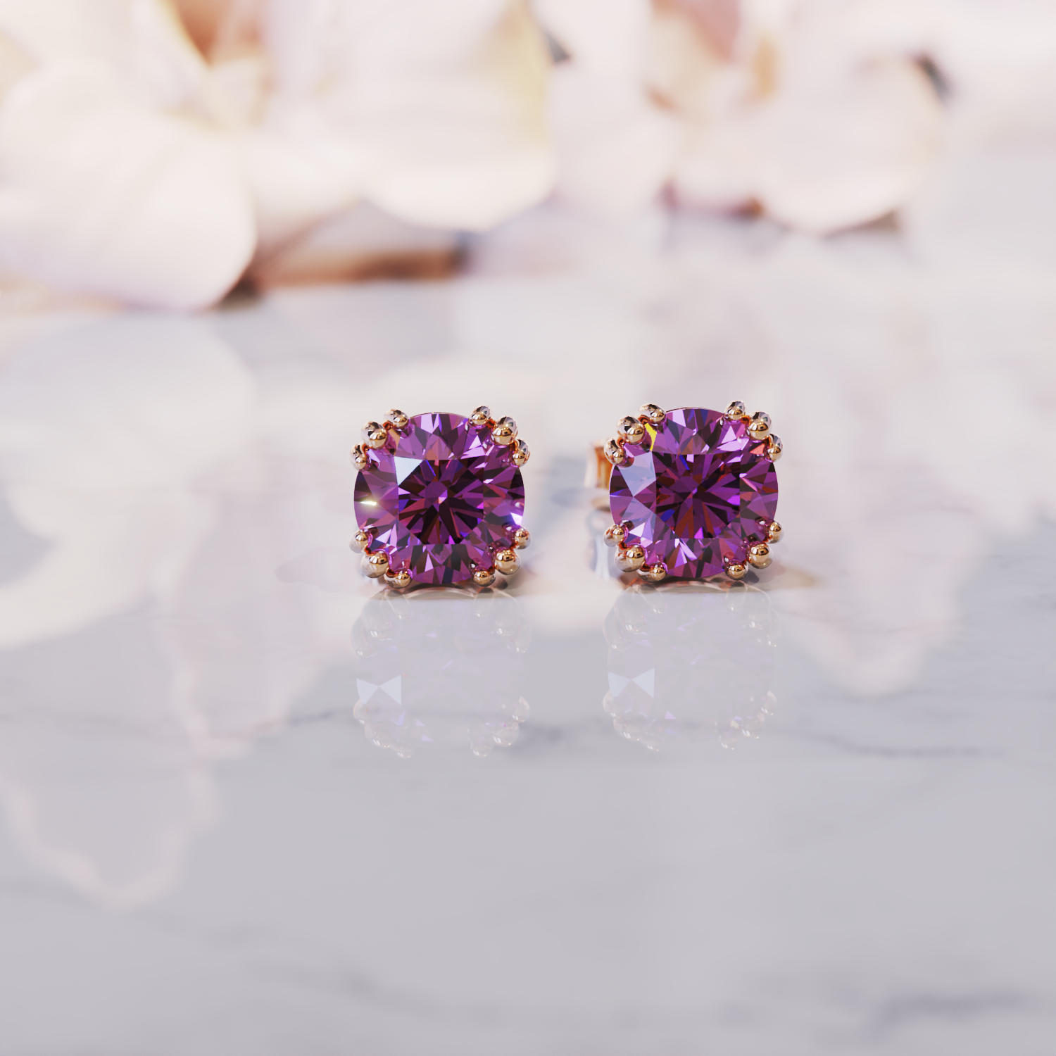 The Daphne Alexandrite Earrings