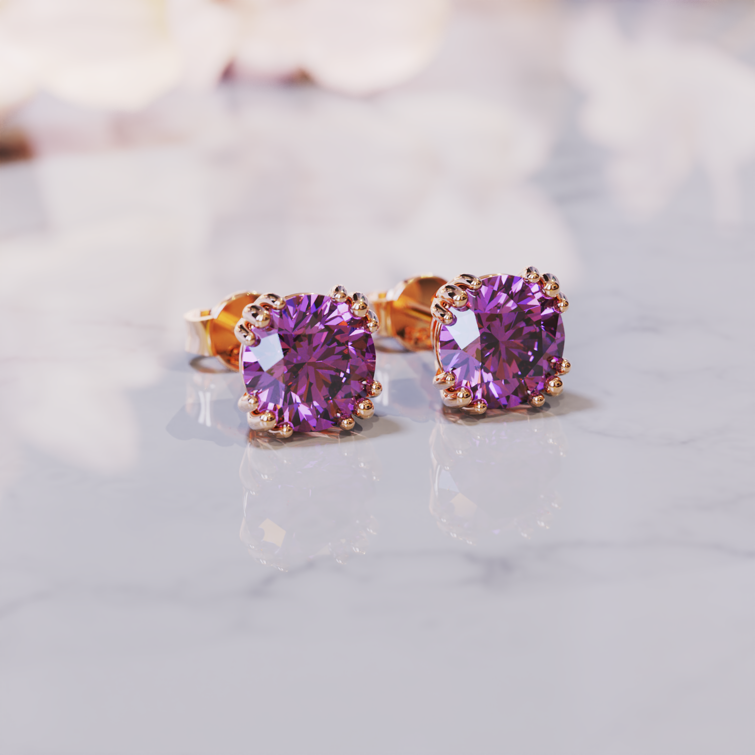 The Daphne Alexandrite Earrings