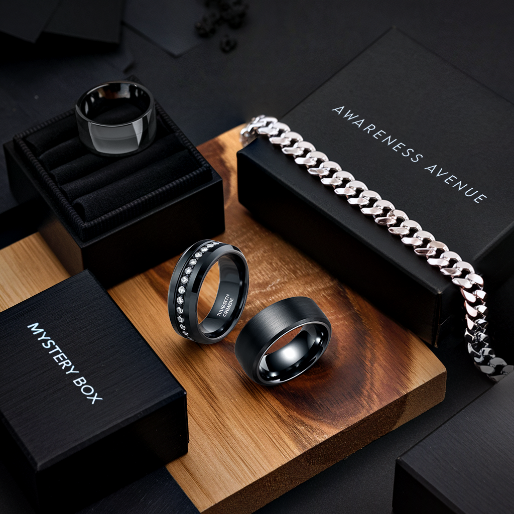 Men's Mystery Box - 3Pcs Jewelry Set