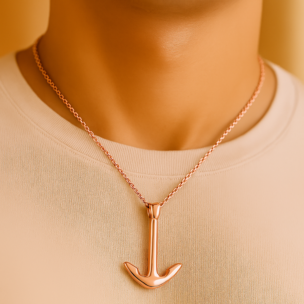 Heren Anker Ketting - Roestvrij Staal