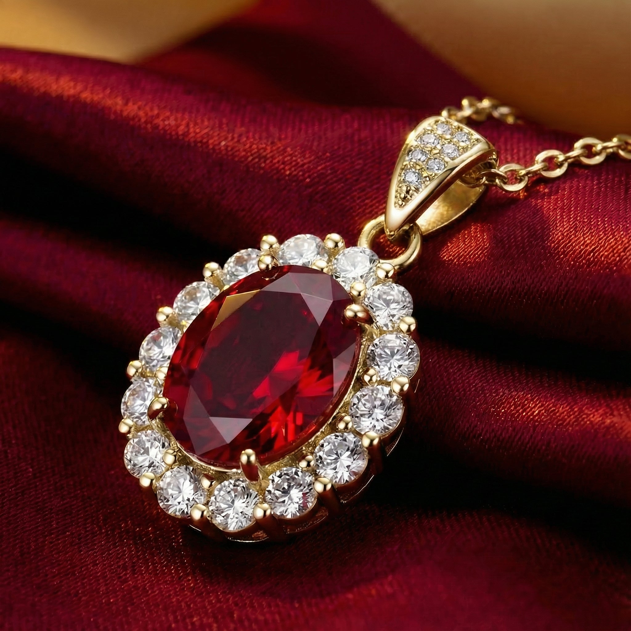 the-mirelle-halo-s925-sterling-silver in gold finish