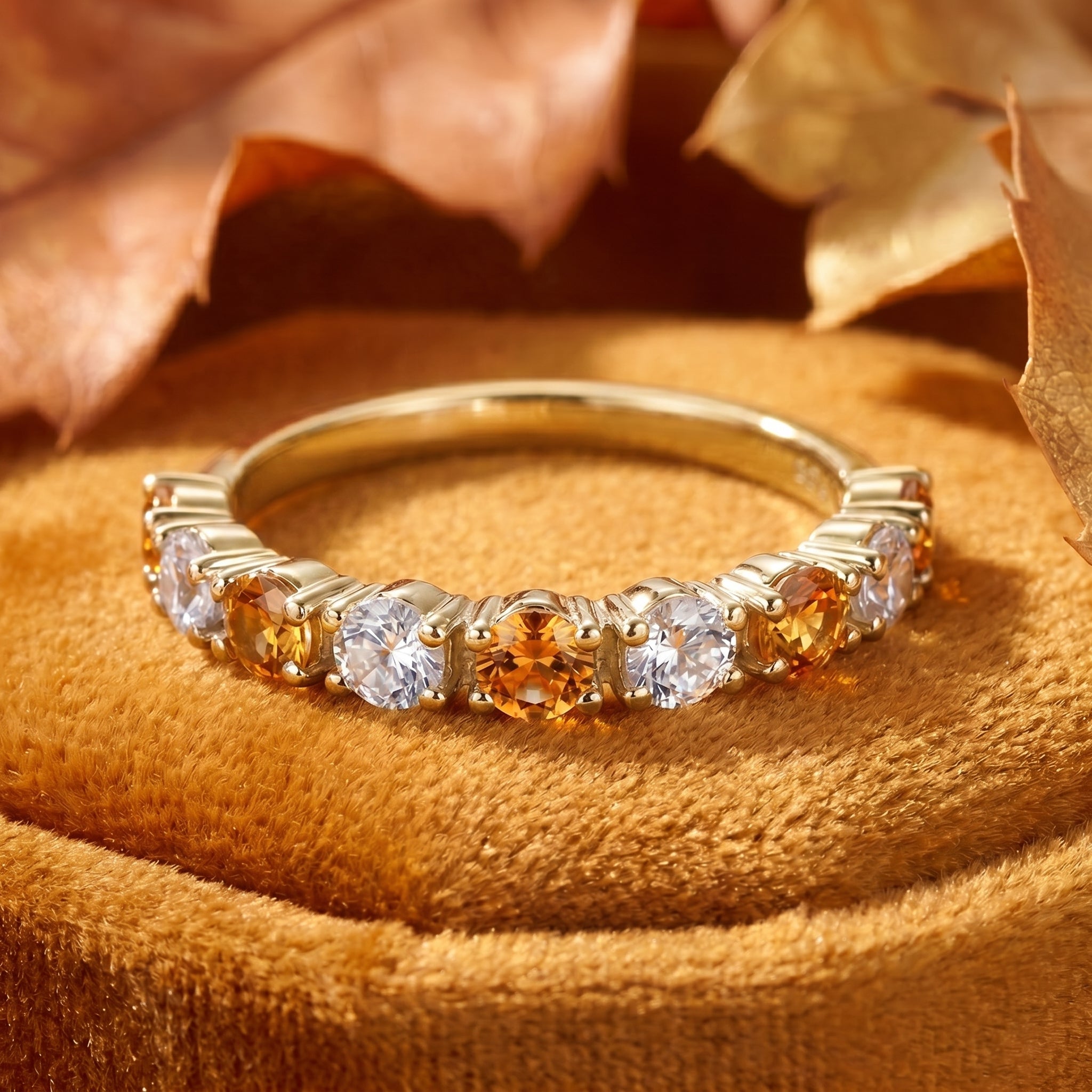the-novara-band-s925-sterling-silver in gold finish