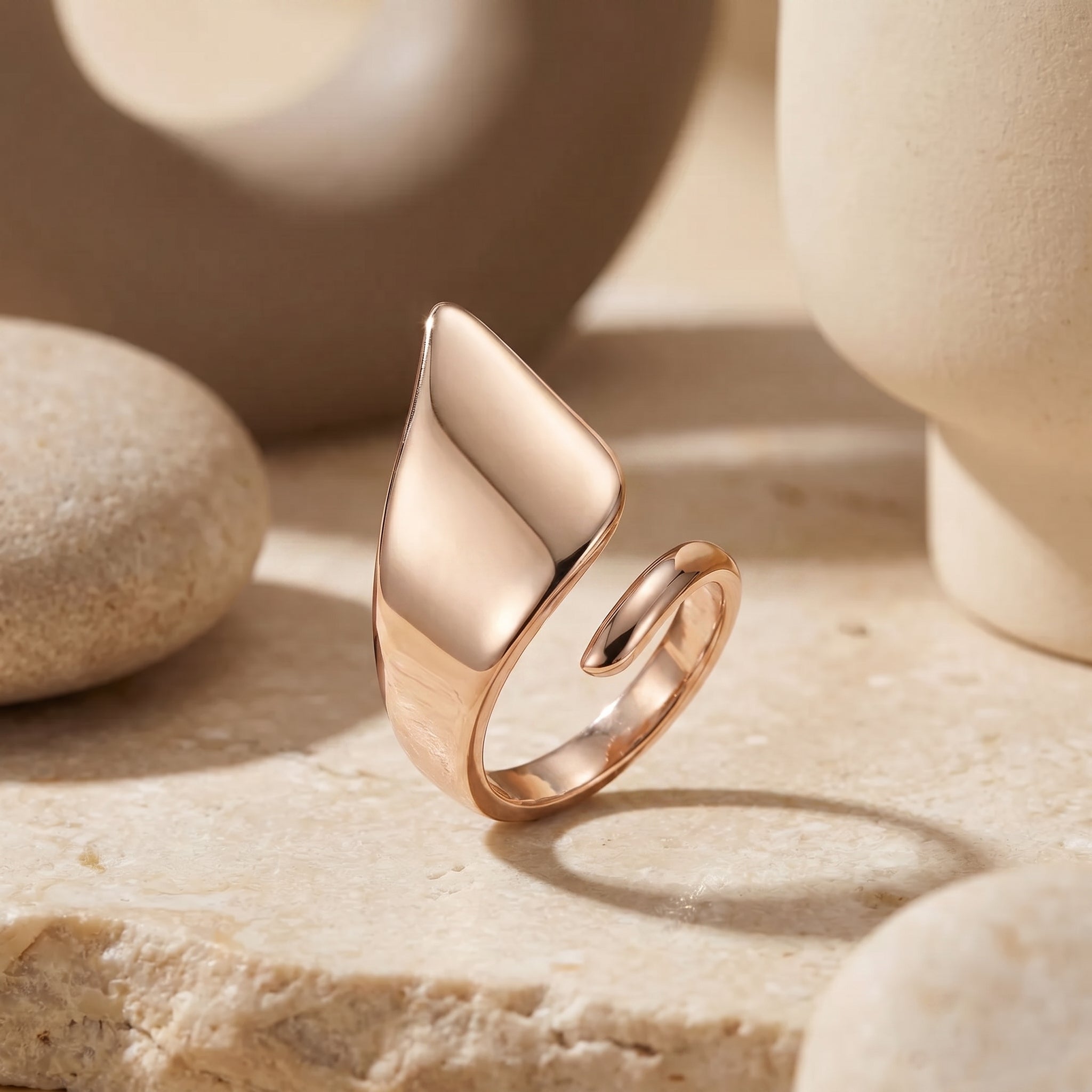 the-sovereign-ring in rose gold finish