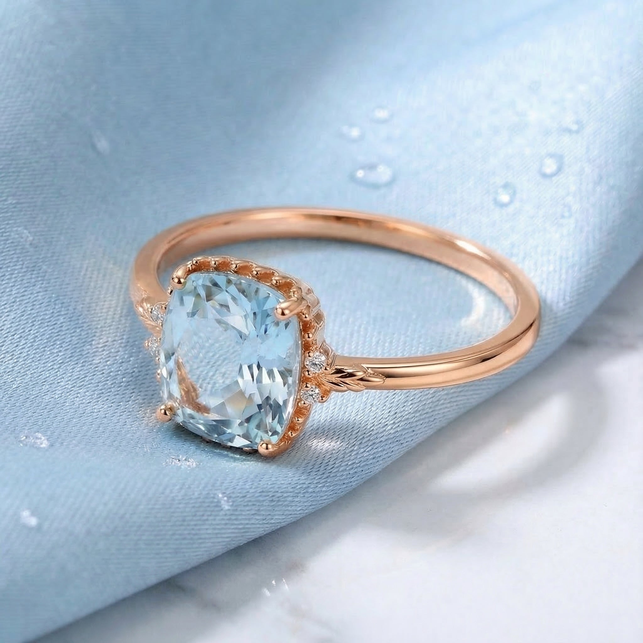 the-zephyra-cushion-ring-18k-gold-vermeil in rose gold finish