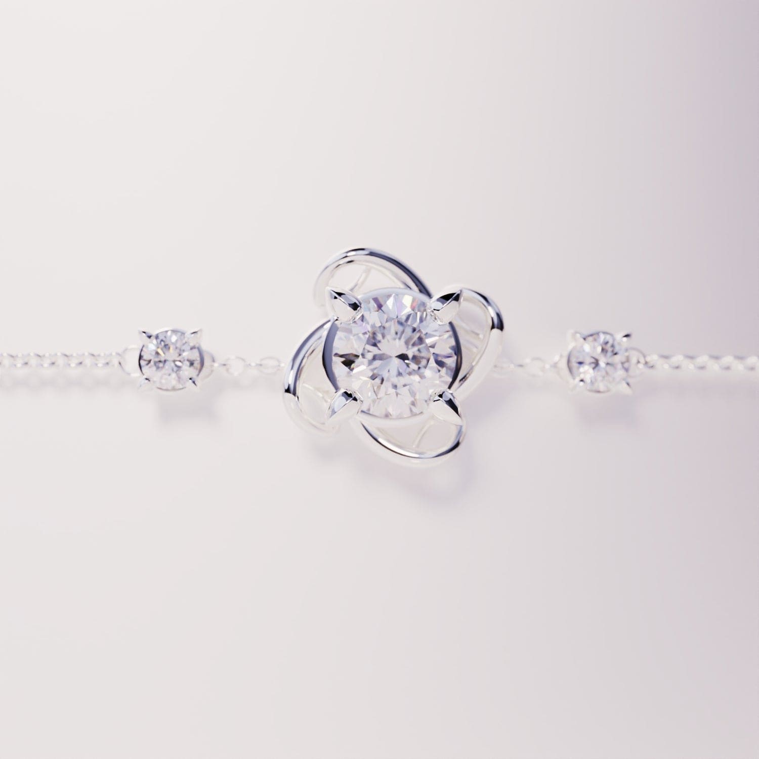 Personalisiertes Geburtssteinarmband - S925 Sterling Silber