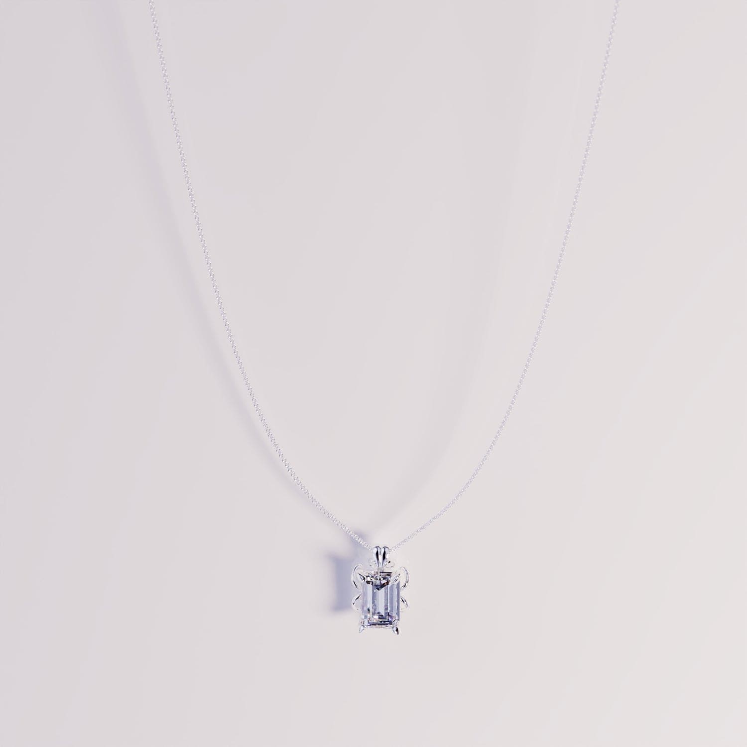 Personalisierte Geburtssteinkette - S925 Sterling Silber