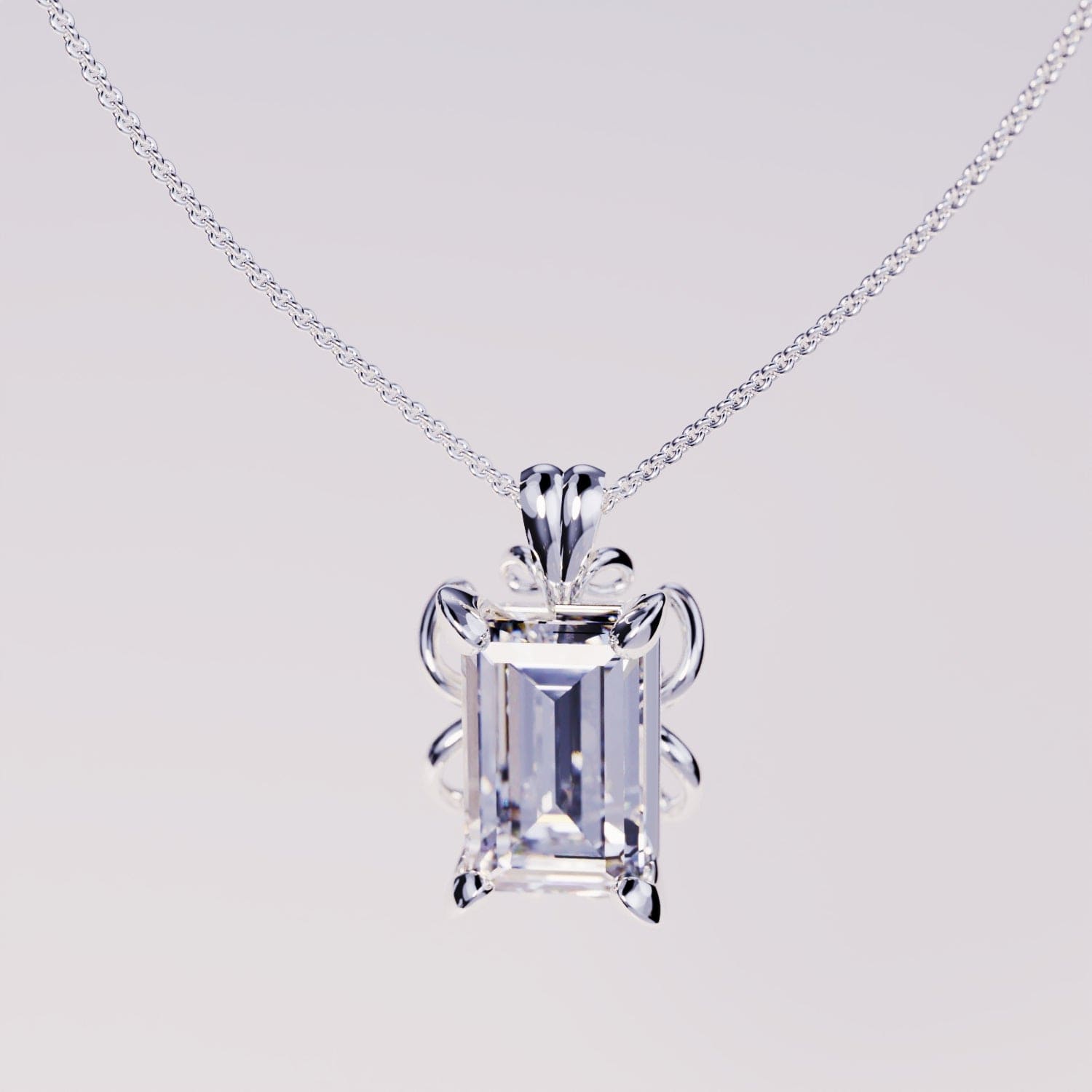 Personalisierte Geburtssteinkette - S925 Sterling Silber