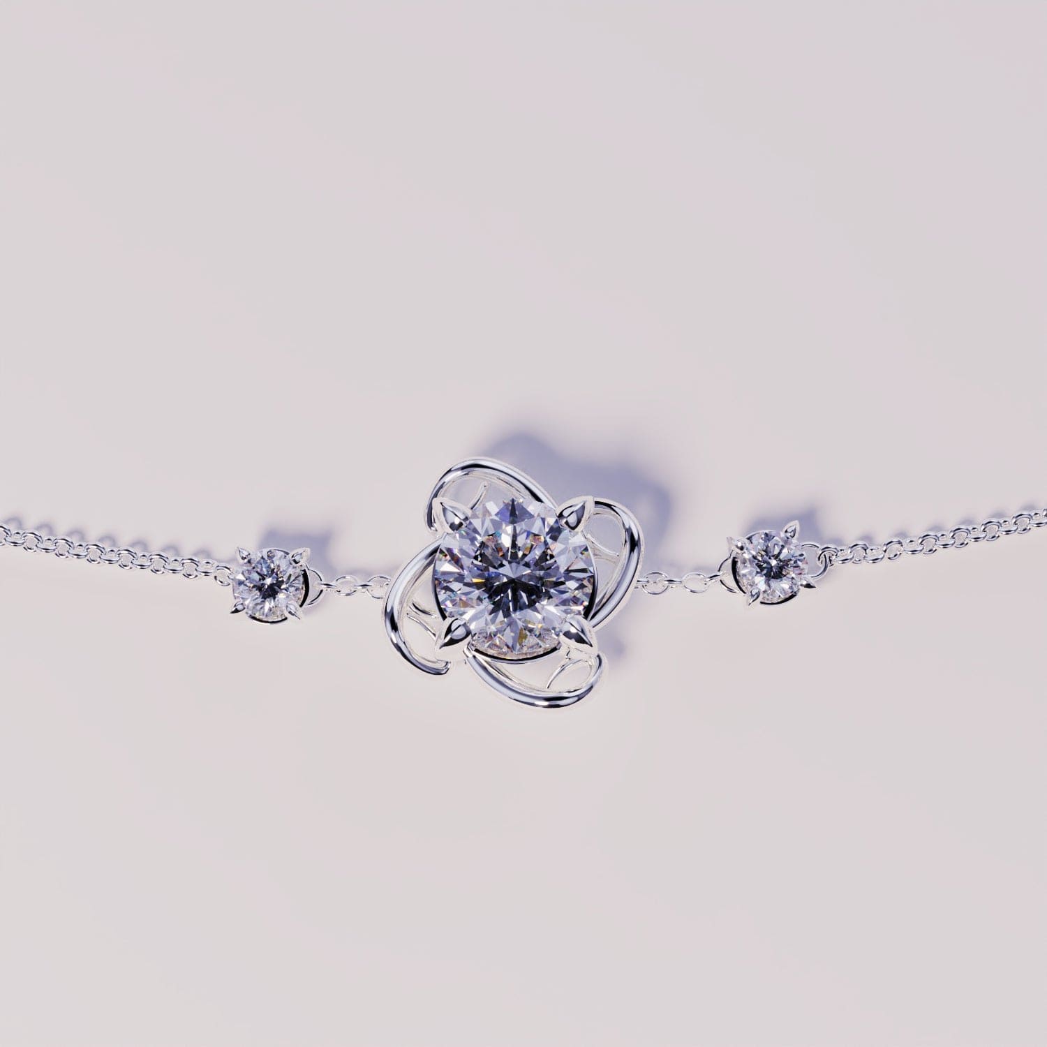 Personalisiertes Geburtssteinarmband - S925 Sterling Silber