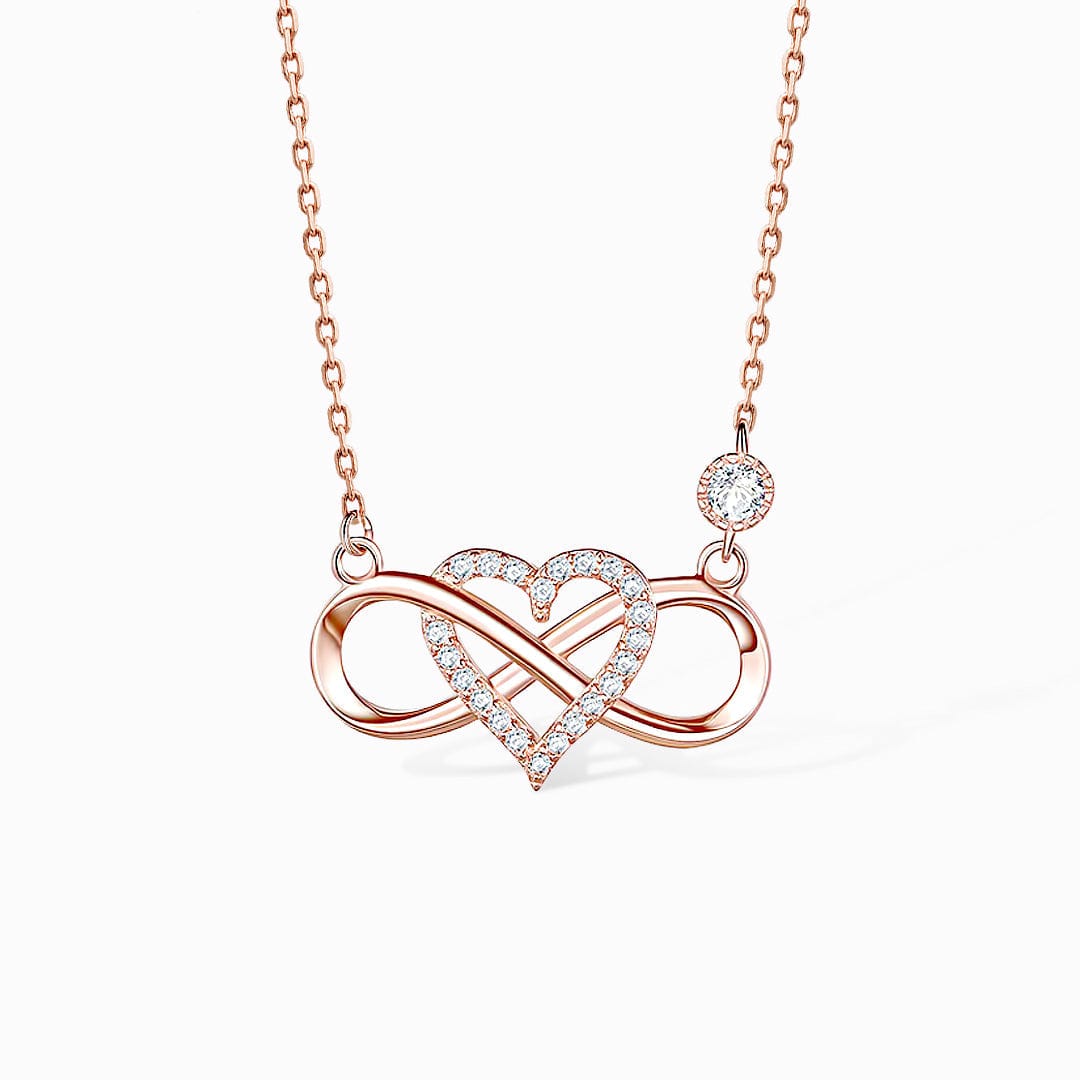 À Ma Petite-Fille | Je T'aime à l'Infini | Collier 925S